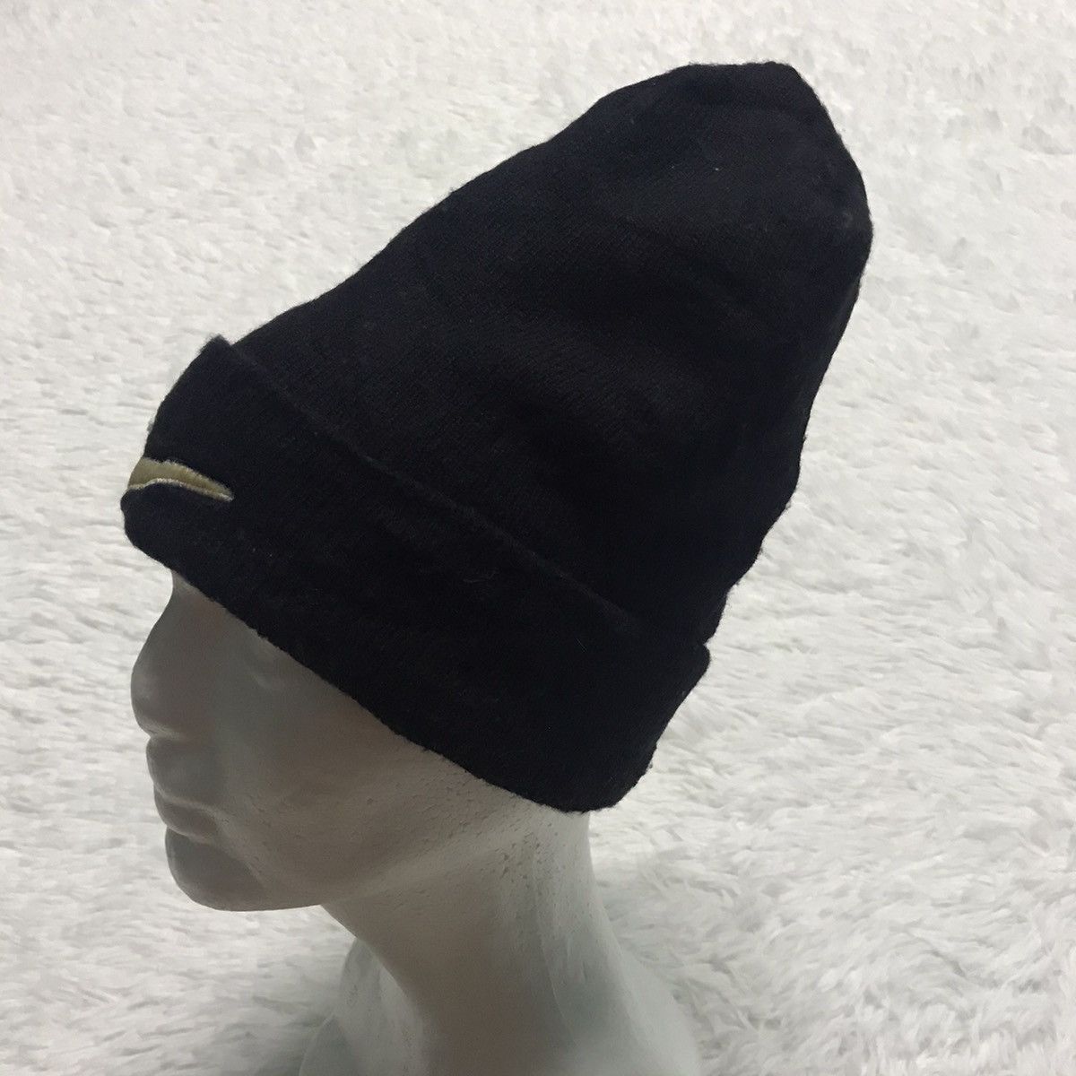 Nike Vtg Nike swoosh beanie/snow cap Size ONE SIZE - 2 Thumbnail