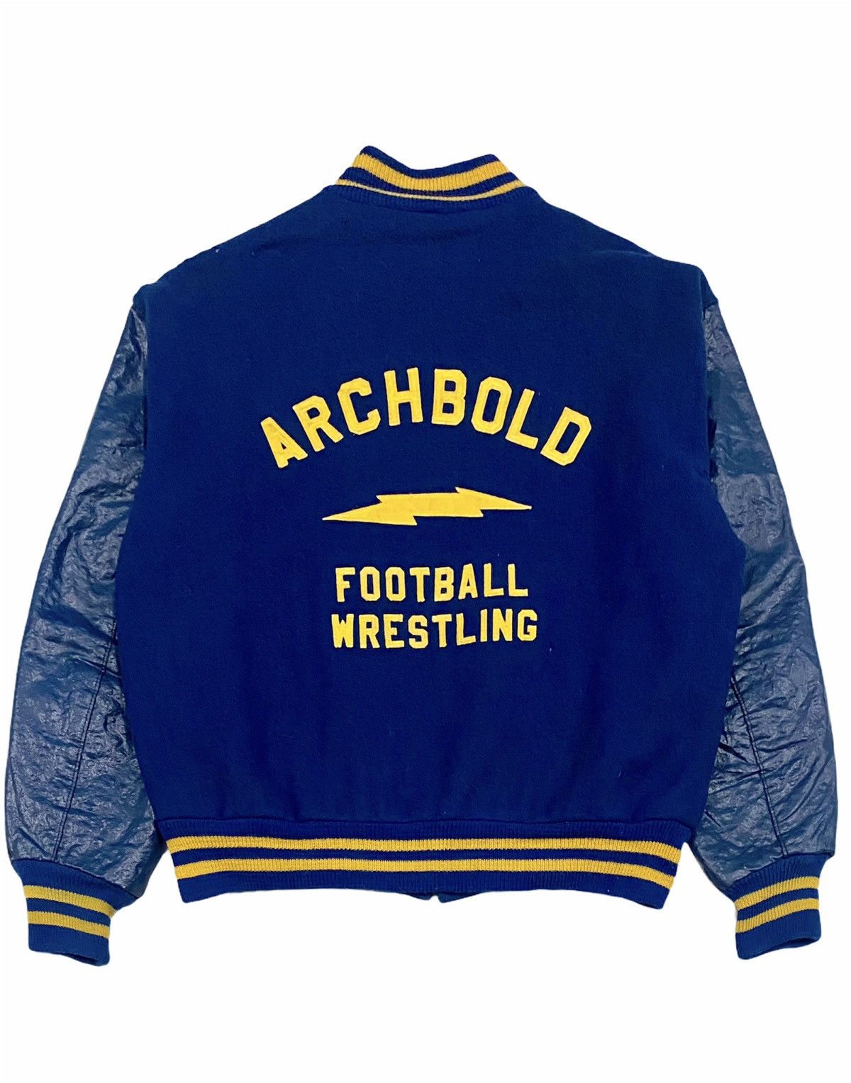 Delong Vintage 80's Archbold Delong Varsity Jacket Size US L / EU 52-54 / 3 - 14 Thumbnail