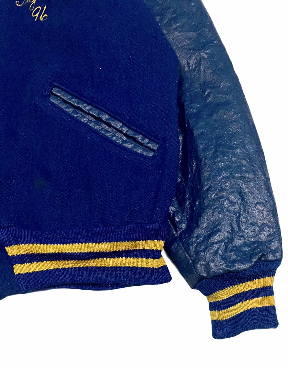 Delong Vintage 80's Archbold Delong Varsity Jacket Size US L / EU 52-54 / 3 - 11 Thumbnail