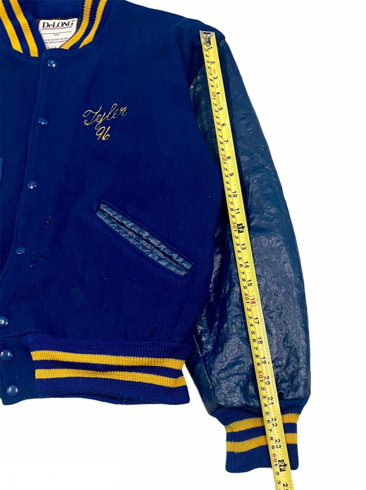Delong Vintage 80's Archbold Delong Varsity Jacket Size US L / EU 52-54 / 3 - 25 Thumbnail