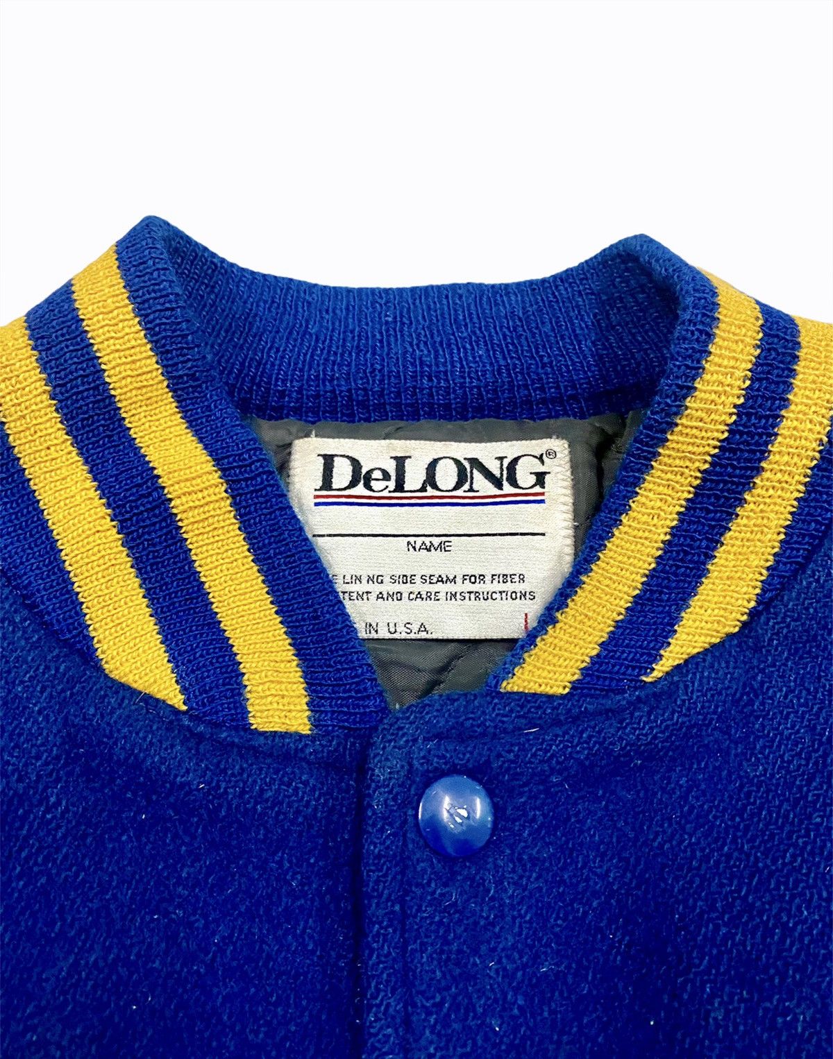 Delong Vintage 80's Archbold Delong Varsity Jacket Size US L / EU 52-54 / 3 - 5 Thumbnail