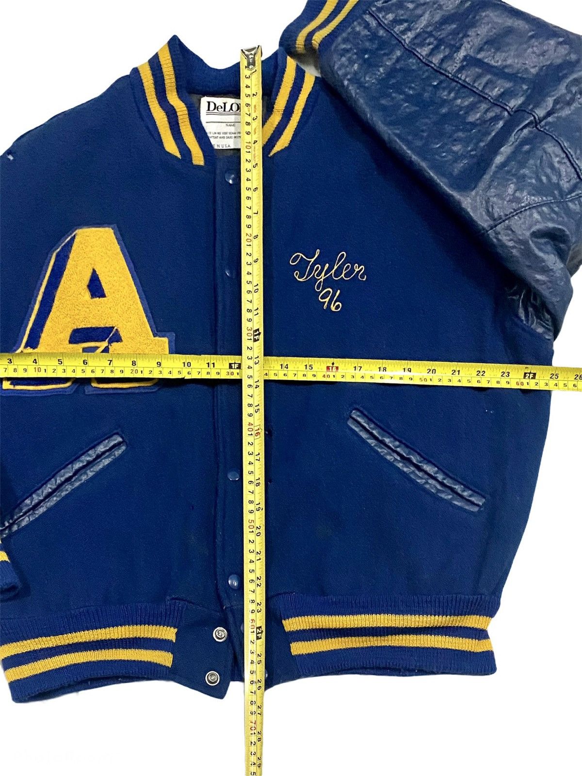 Delong Vintage 80's Archbold Delong Varsity Jacket Size US L / EU 52-54 / 3 - 22 Thumbnail