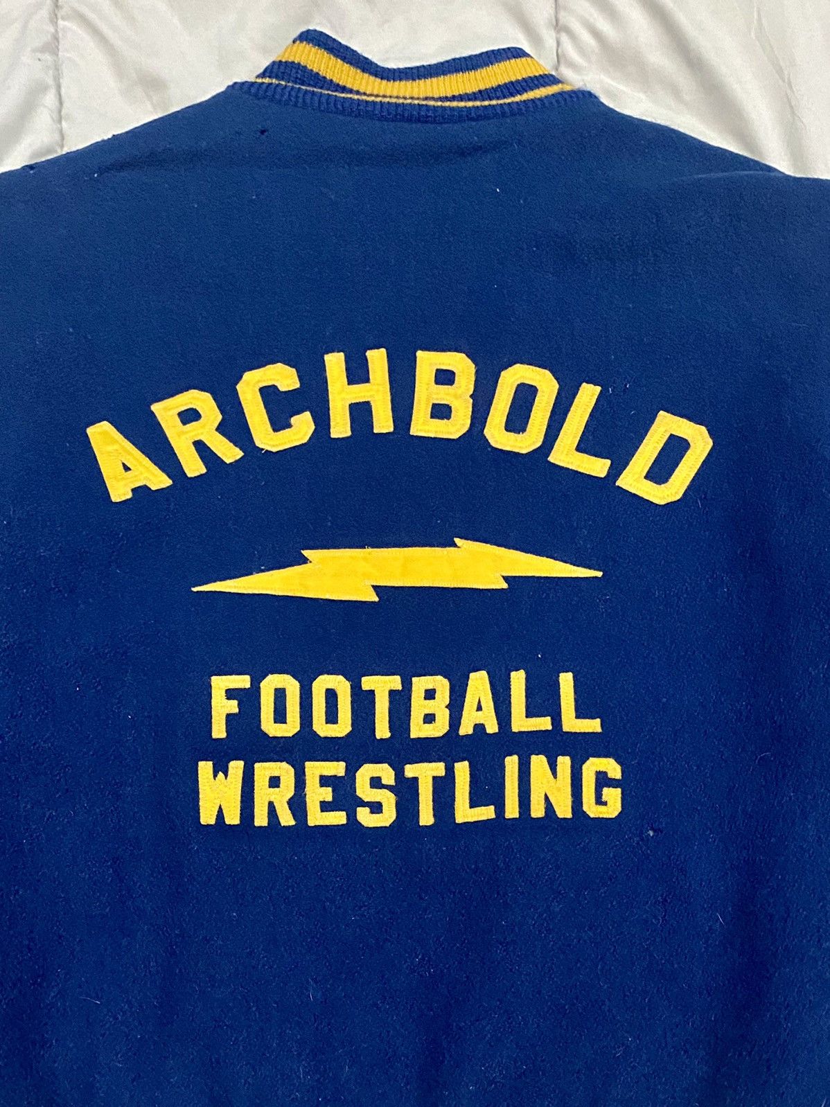 Delong Vintage 80's Archbold Delong Varsity Jacket Size US L / EU 52-54 / 3 - 15 Thumbnail