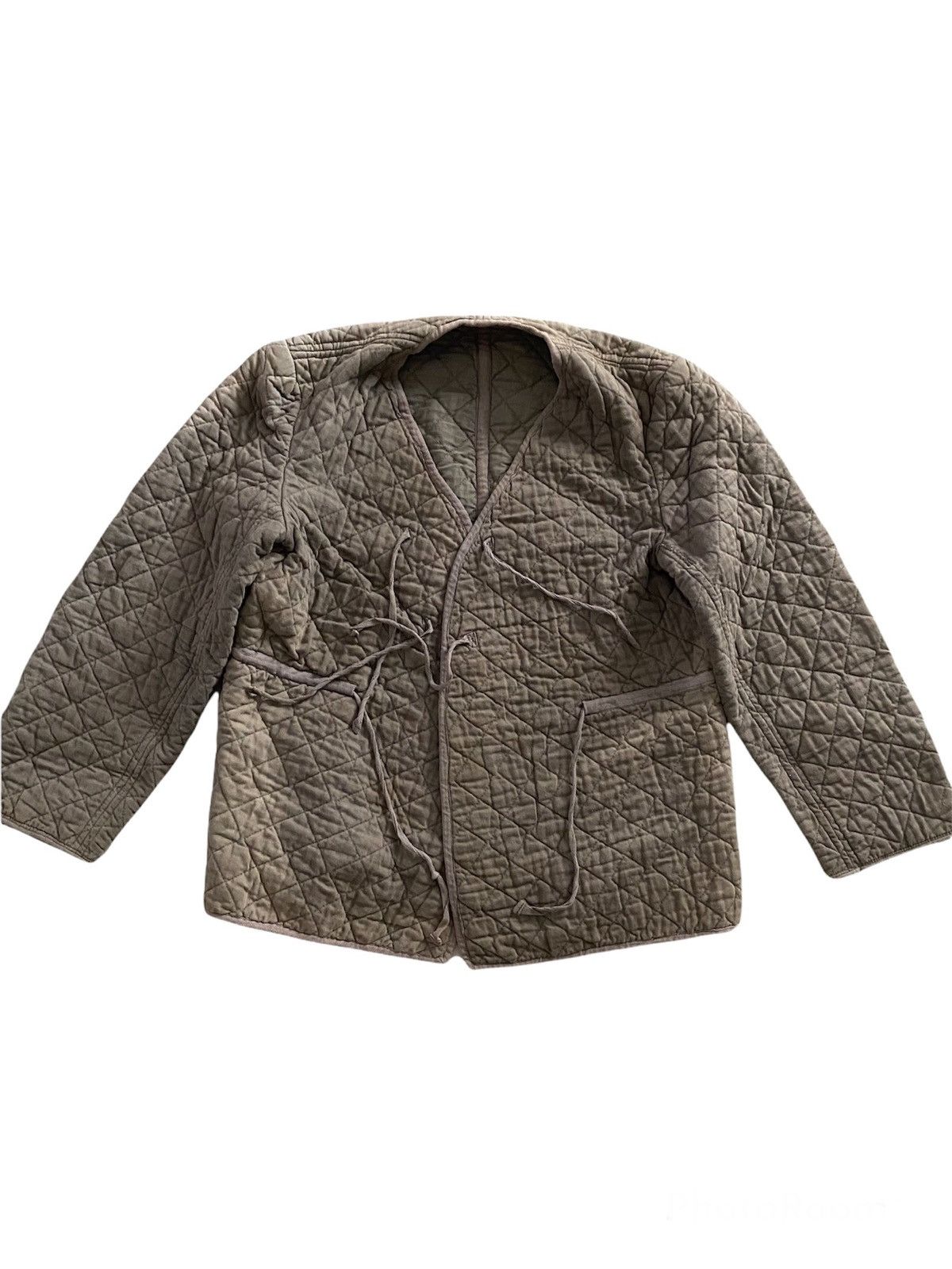 Vintage Vintage 50's Quilted Army Jacket design Rare Size US L / EU 52-54 / 3 - 4 Thumbnail