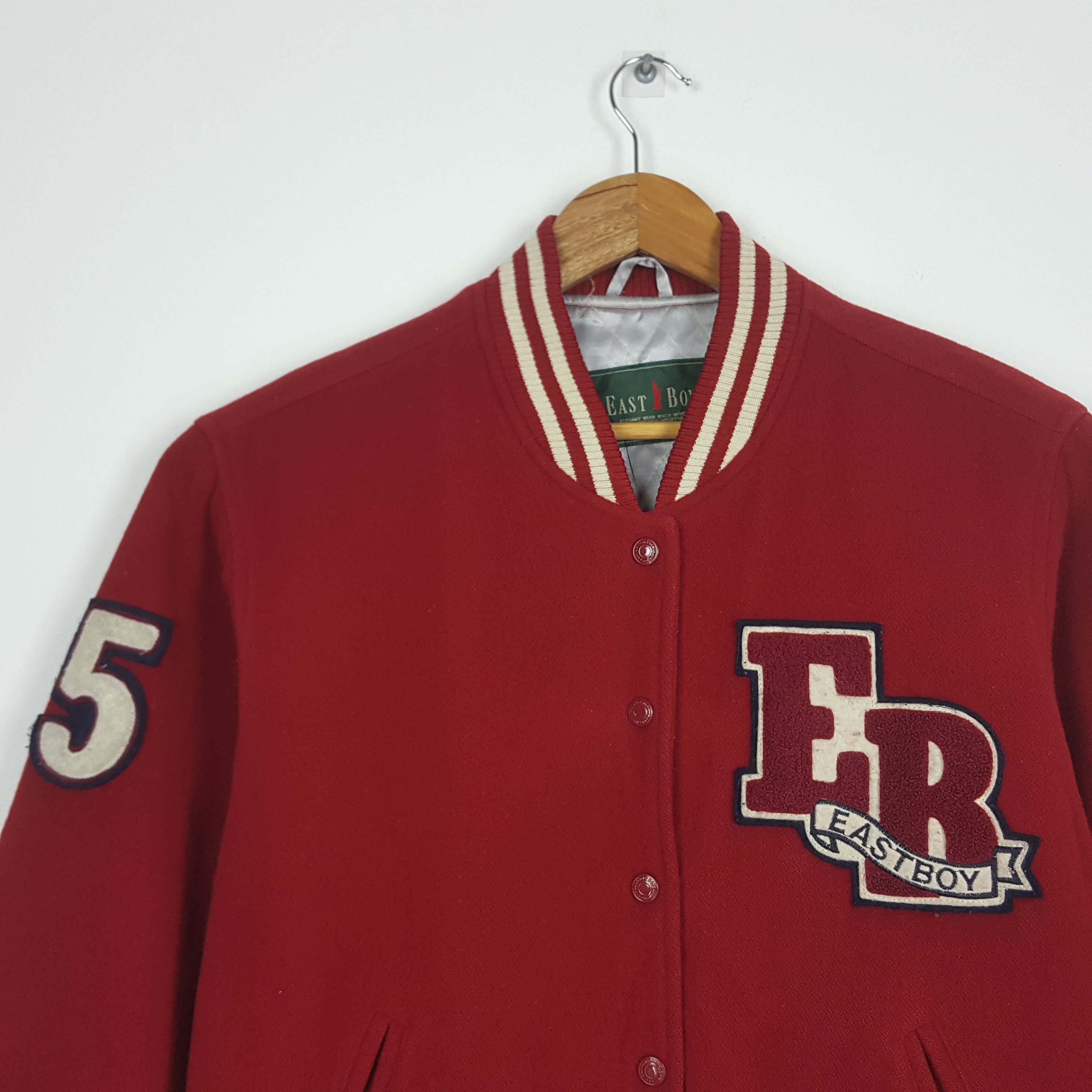 Vintage Vintage EASTBOY nice design varsity team jacket Size US L / EU 52-54 / 3 - 3 Thumbnail