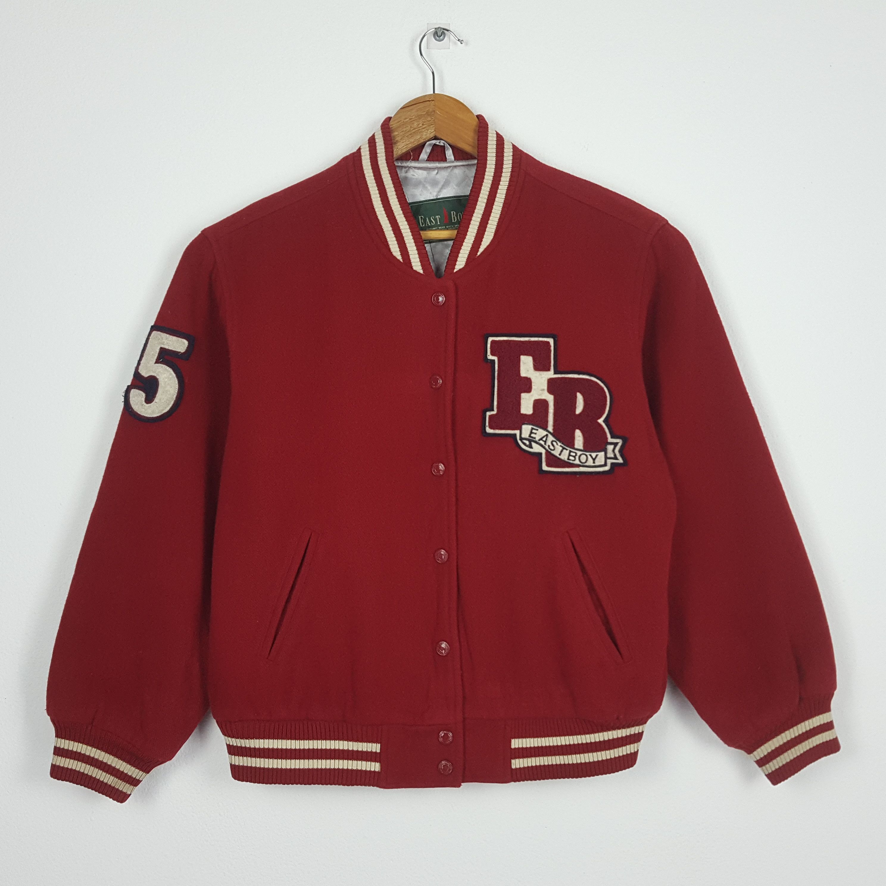 Vintage Vintage EASTBOY nice design varsity team jacket Size US L / EU 52-54 / 3 - 1 Thumbnail