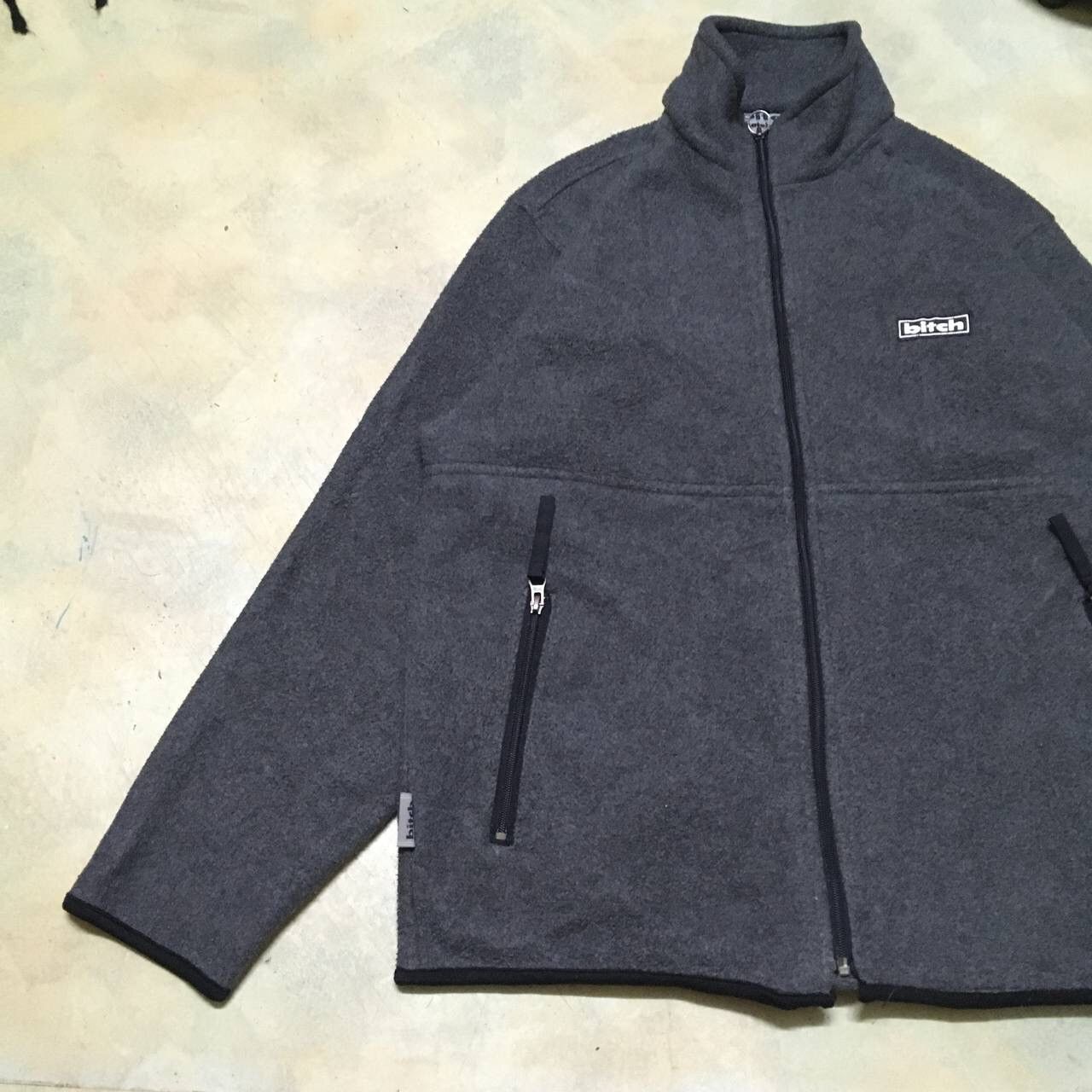 Girl Skateboards Vintage Bitch Skateboard Fleece Jacket Sweater Size US L / EU 52-54 / 3 - 2 Thumbnail