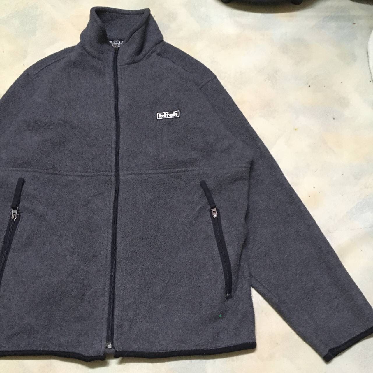 Girl Skateboards Vintage Bitch Skateboard Fleece Jacket Sweater Size US L / EU 52-54 / 3 - 3 Thumbnail