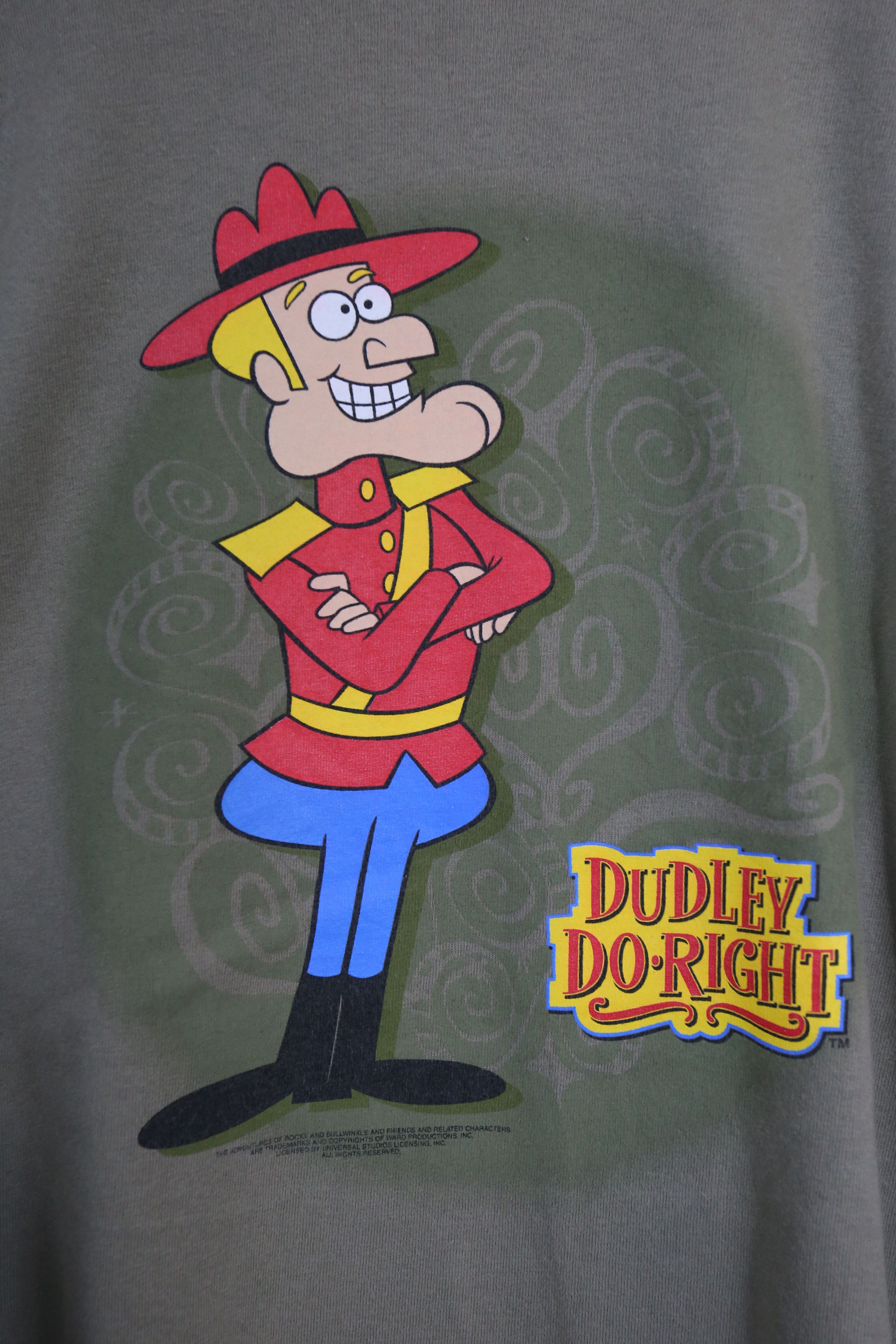 Cartoon Network × Vintage GTMB440 Vintage 1992 Dudley Do-Right cartoon t-shirt (L) Size US L / EU 52-54 / 3 - 3 Thumbnail