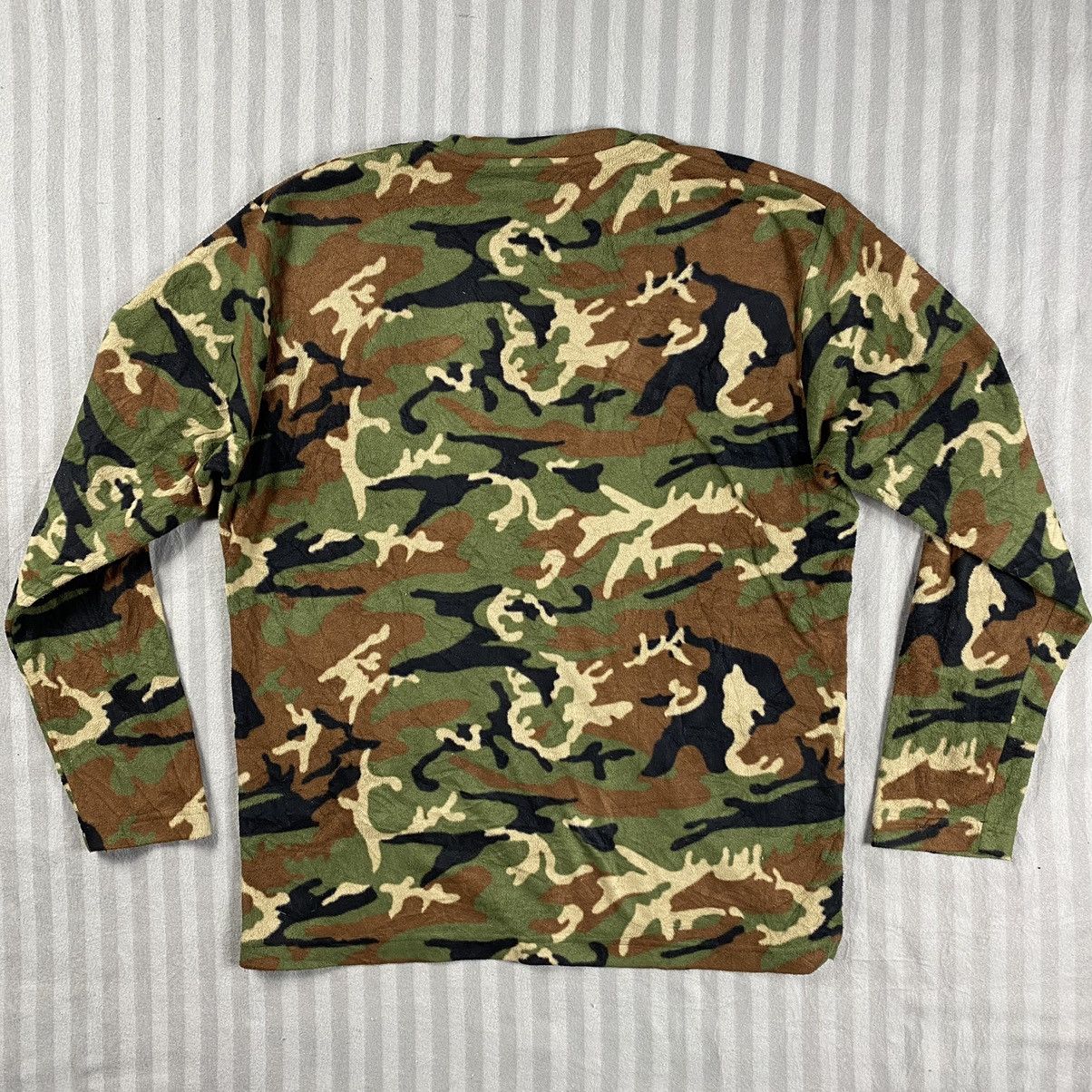 Uniqlo ERDL Camofluge Fleece Shirt ByAndy Warhol X Uniqlo Size US M / EU 48-50 / 2 - 2 Thumbnail