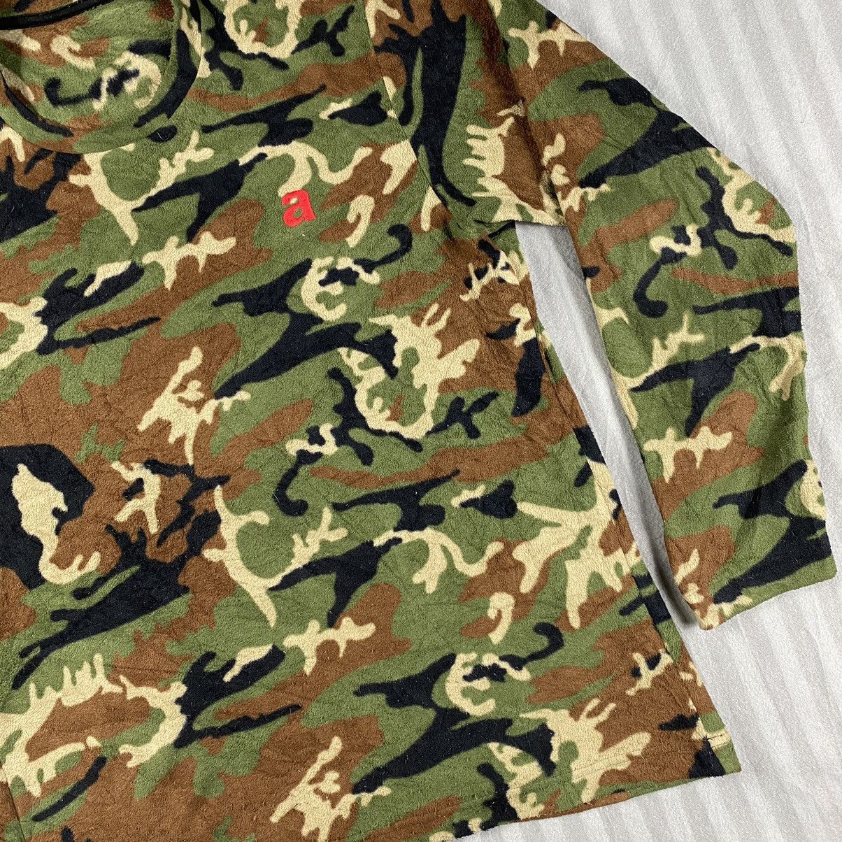 Uniqlo ERDL Camofluge Fleece Shirt ByAndy Warhol X Uniqlo Size US M / EU 48-50 / 2 - 3 Thumbnail