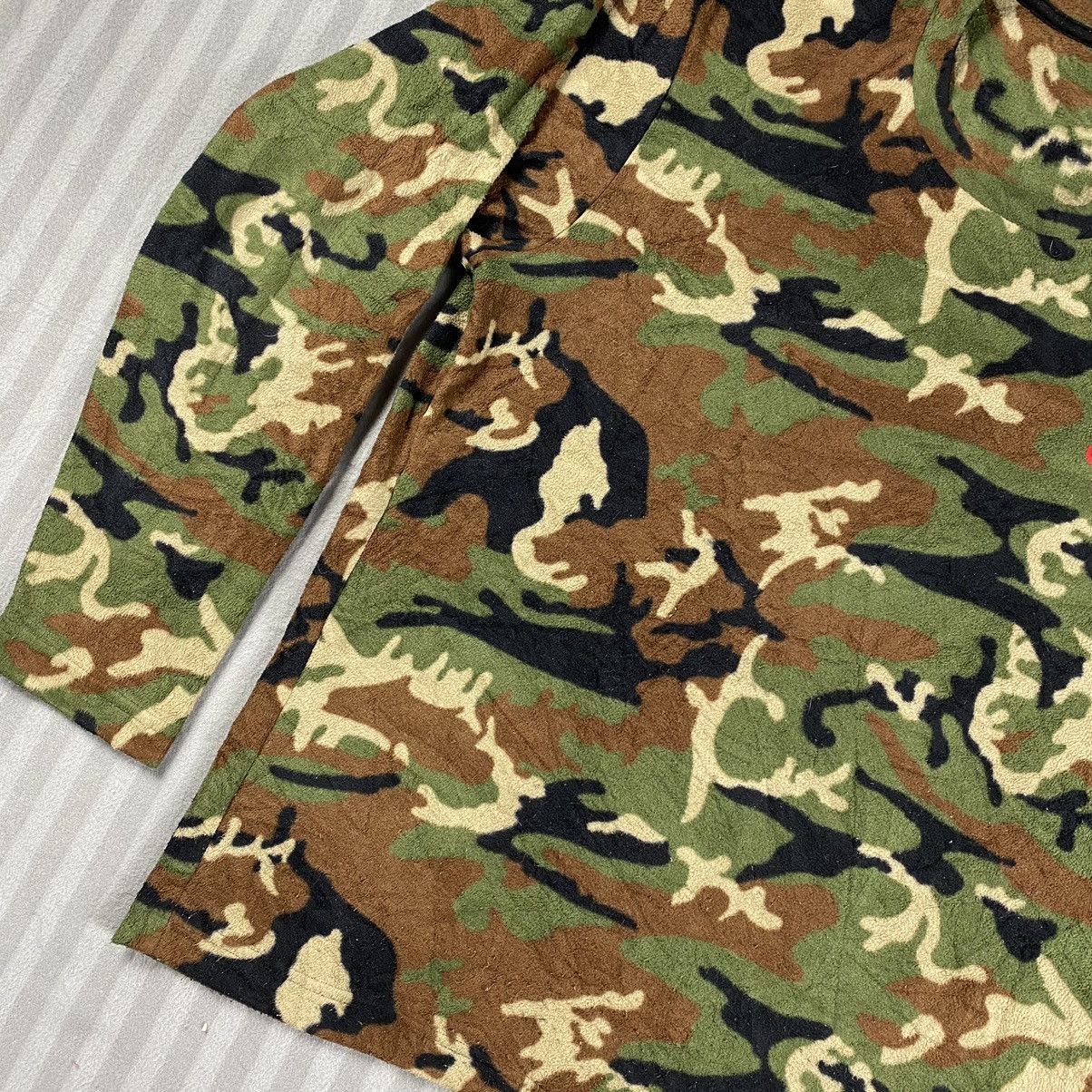 Uniqlo ERDL Camofluge Fleece Shirt ByAndy Warhol X Uniqlo Size US M / EU 48-50 / 2 - 4 Thumbnail