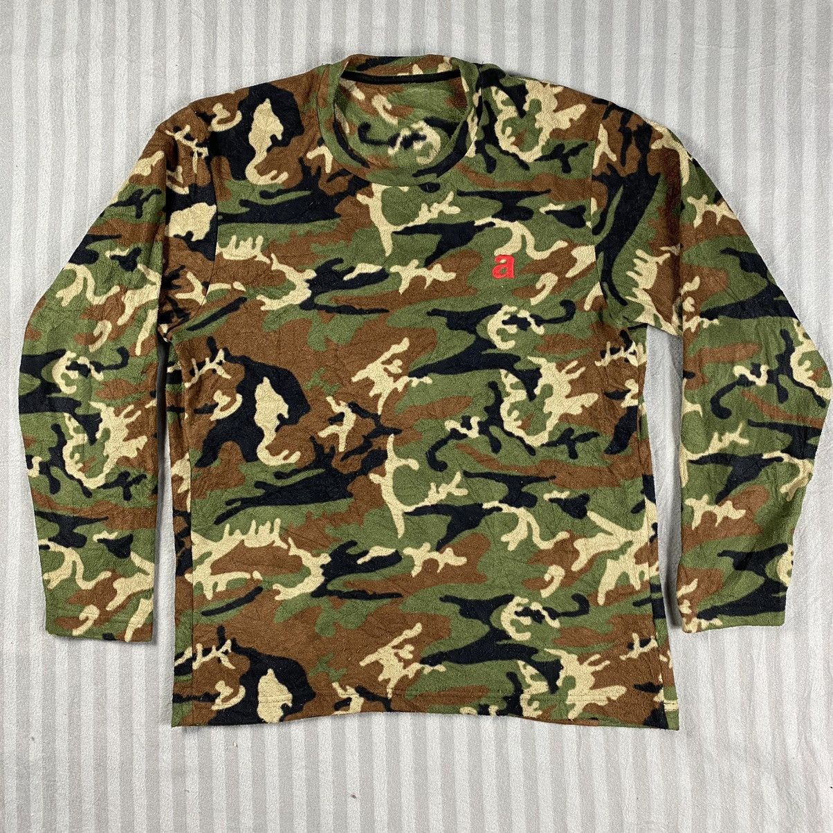 Uniqlo ERDL Camofluge Fleece Shirt ByAndy Warhol X Uniqlo Size US M / EU 48-50 / 2 - 1 Thumbnail