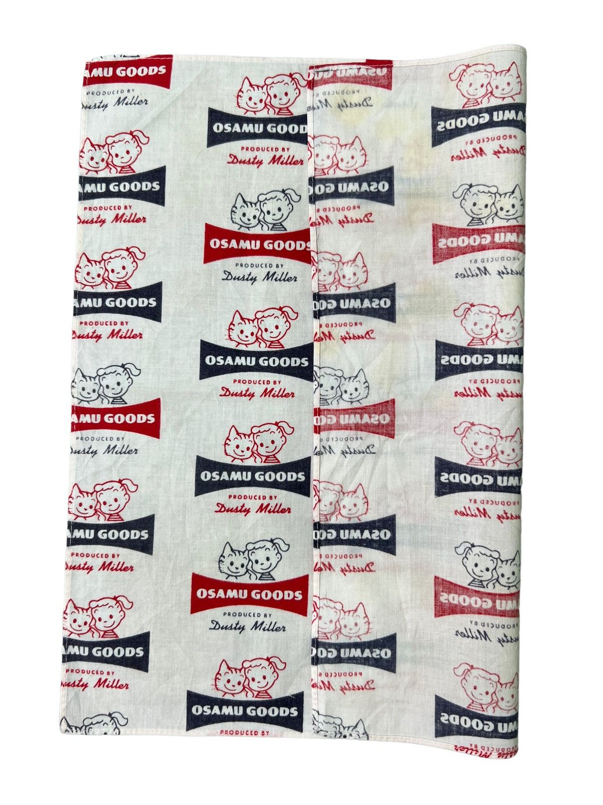 Japanese Brand Osamu Goods Handkerchief Neckerchief Bandana Pocketsquare Size ONE SIZE - 3 Thumbnail