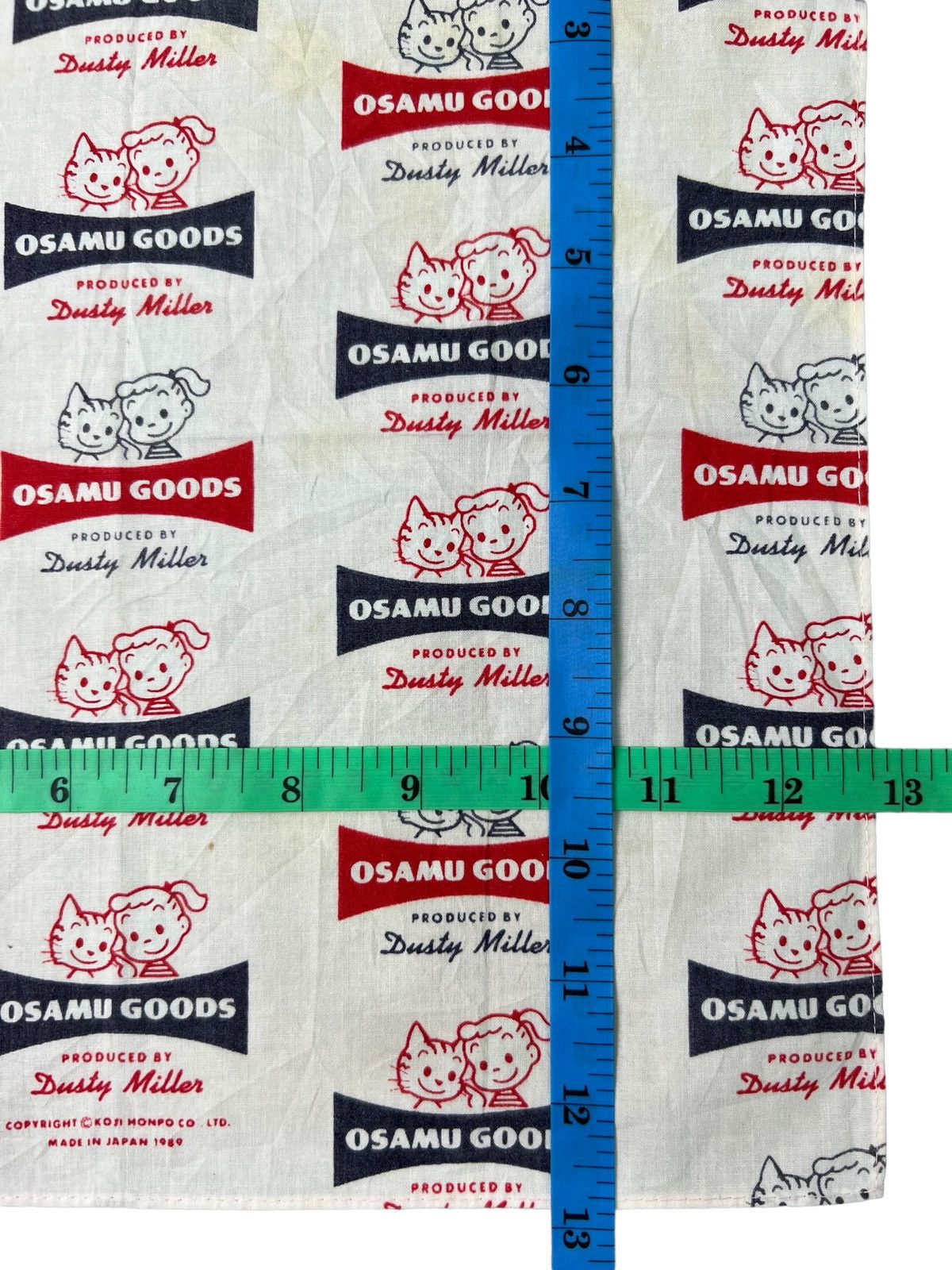 Japanese Brand Osamu Goods Handkerchief Neckerchief Bandana Pocketsquare Size ONE SIZE - 4 Thumbnail