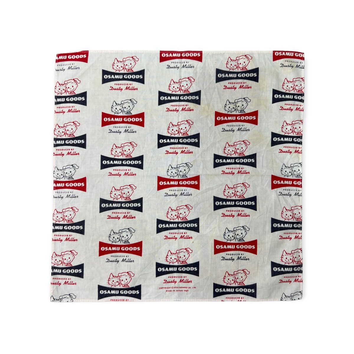 Osamu Goods Handkerchief Neckerchief Bandana Pocketsquare