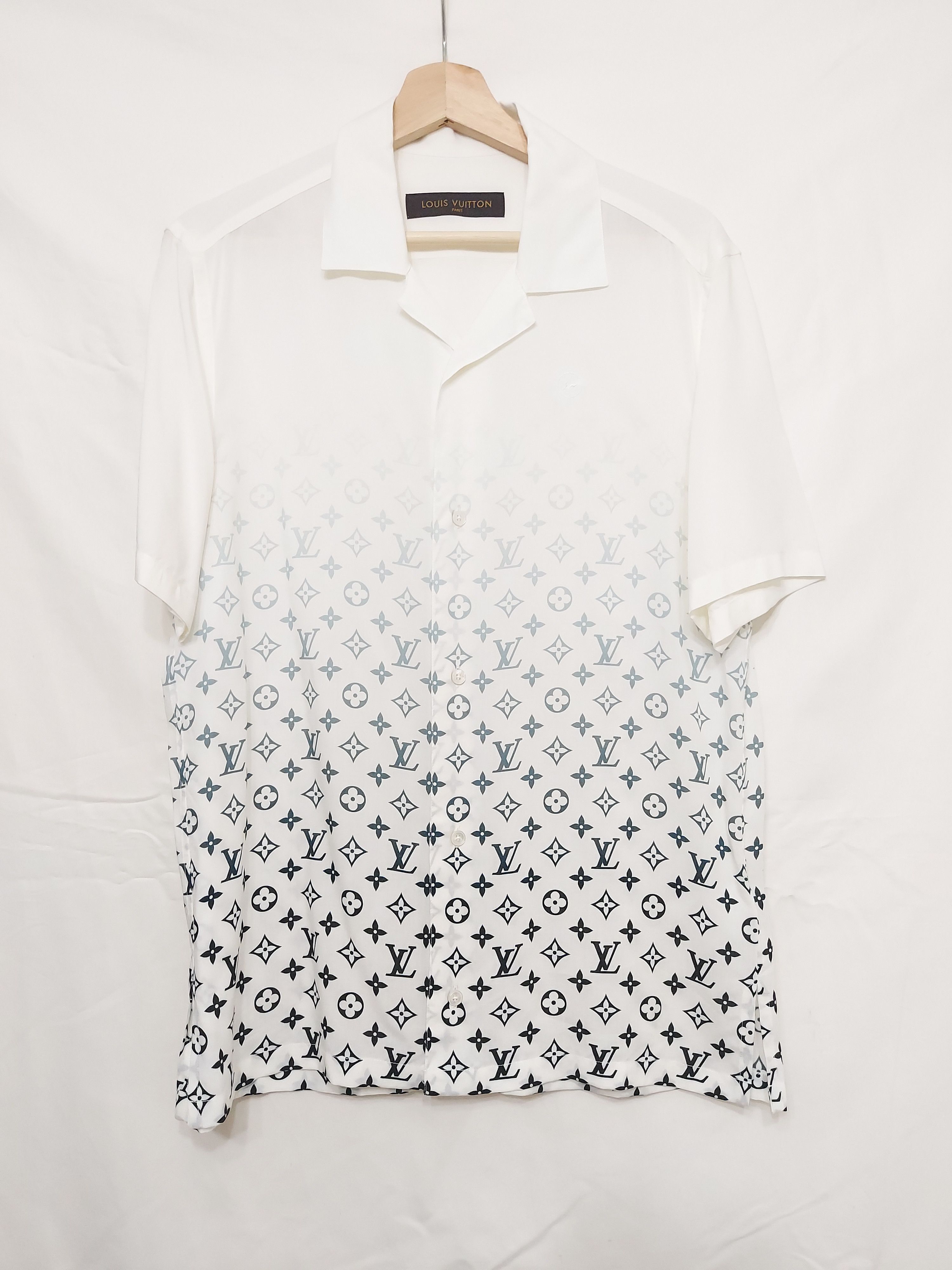 Louis Vuitton Landscape Hawaiian Shirt, Multi, M