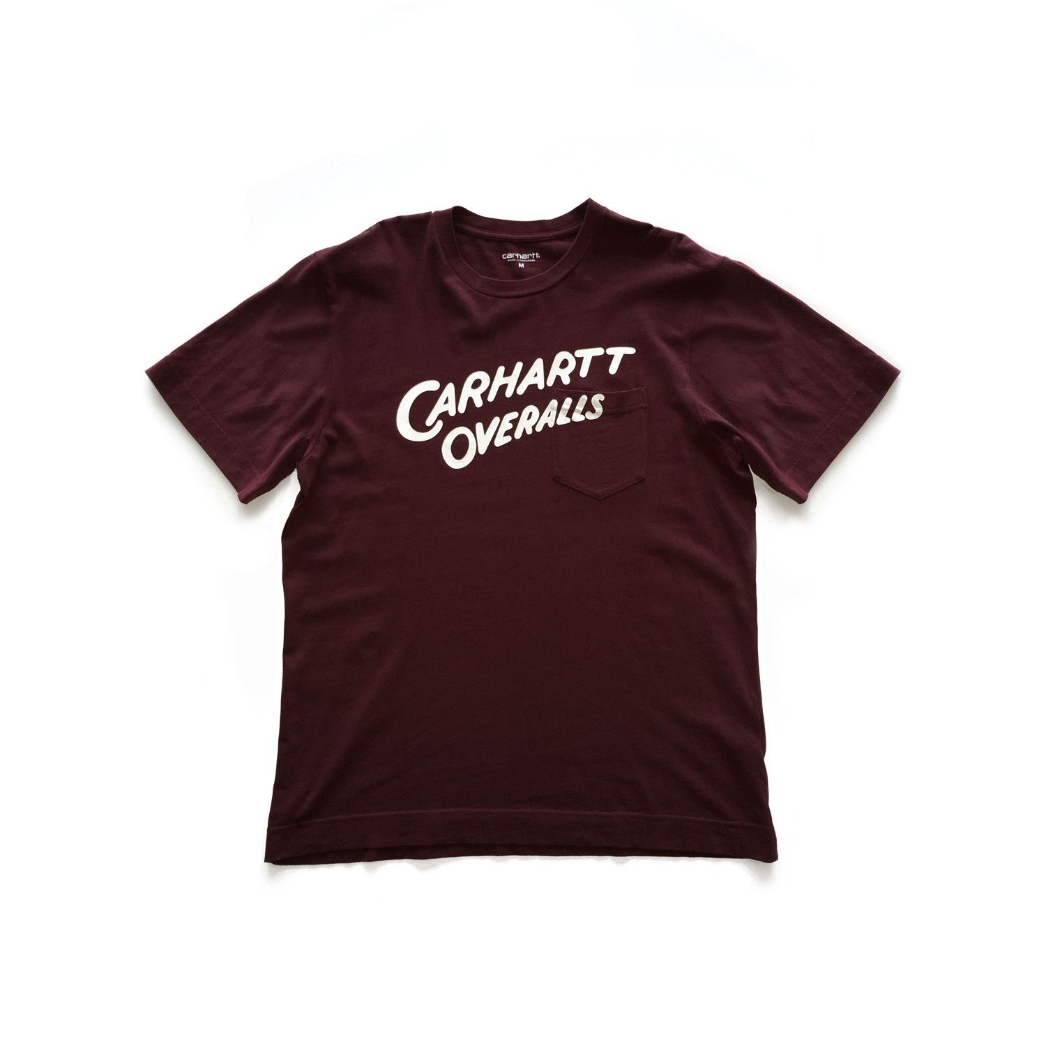 Carhartt Wip S/S Krainz Overalls Pocket T-Shirt in Amarone/Wax Rare Size US L / EU 52-54 / 3 - 1 Thumbnail