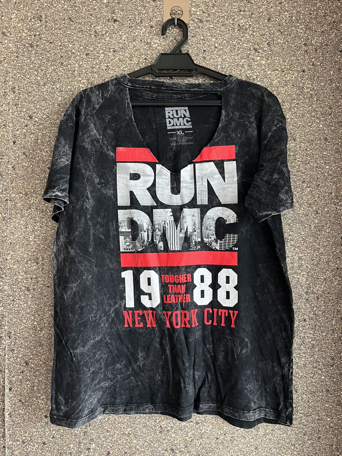 image of Run Dmc Ft60 in Black, Men's (Size XL)