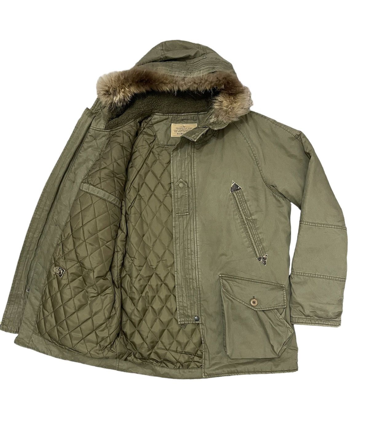 Avirex Avirex parka jacket Size US XL / EU 56 / 4 - 4 Thumbnail