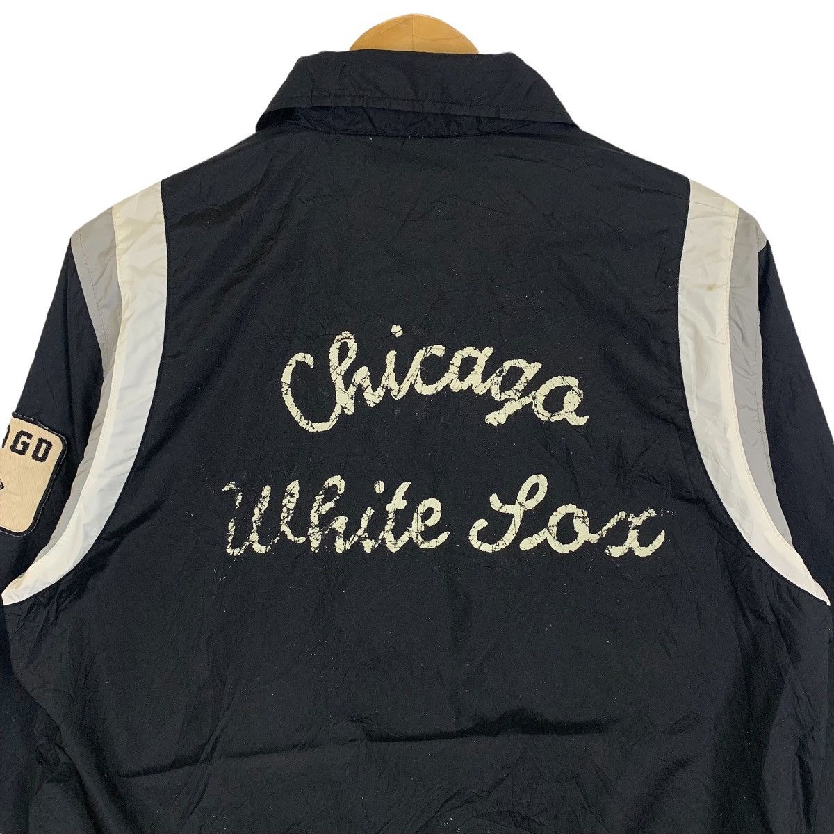MLB × Vintage Chicago White Sox Baseball MLB Windbreaker Coach Jacket Size US XL / EU 56 / 4 - 9 Thumbnail