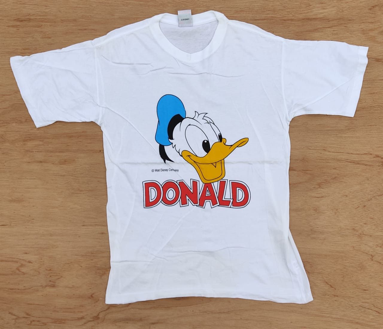 image of Tee D - 16 Donald Duck Disney in White, Men's (Size Medium)