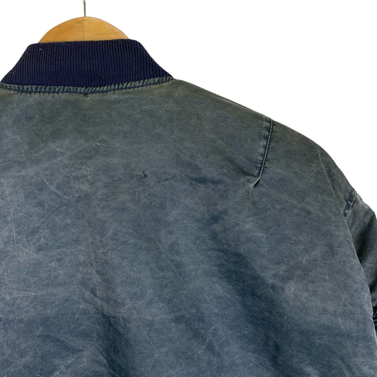 Vintage Vintage BOBSON Workwear Worker Zipper Bomber Flight Jacket Size US L / EU 52-54 / 3 - 16 Thumbnail
