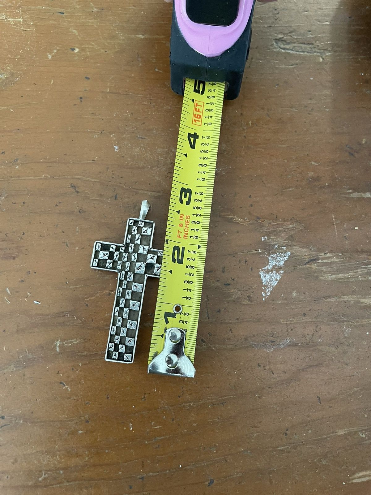 Chrome Hearts Chrome hearts matty boy 99 eyes cross pendant