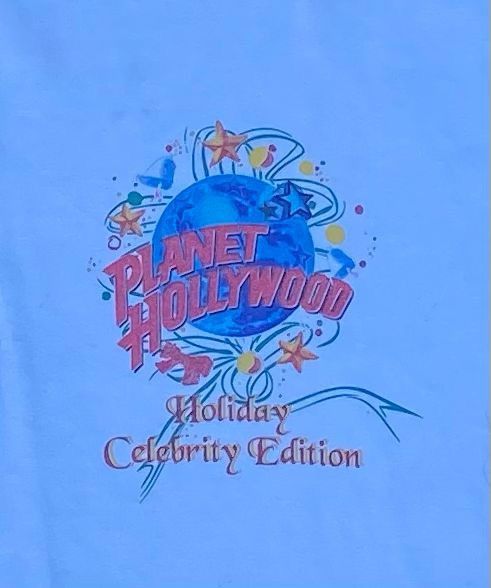 Planet Hollywood × Vintage vintage tee D - 6 Planet Hollywood Arnold Shwarzenegger Size US M / EU 48-50 / 2 - 4 Thumbnail