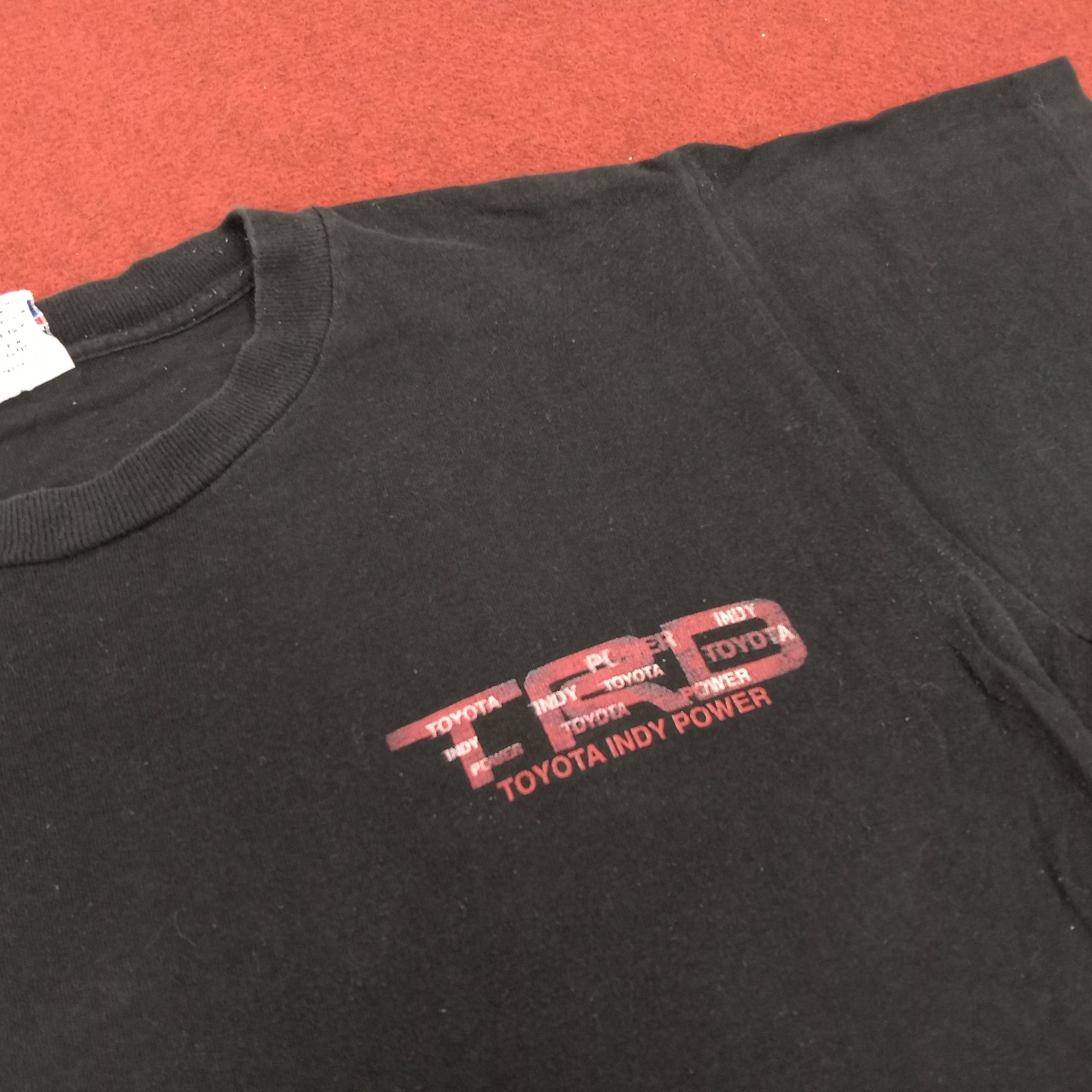 Japanese Brand × Vintage TRD Toyota Racing Formula 1 Back Print Design Vintage Tshirt Size US M / EU 48-50 / 2 - 4 Thumbnail