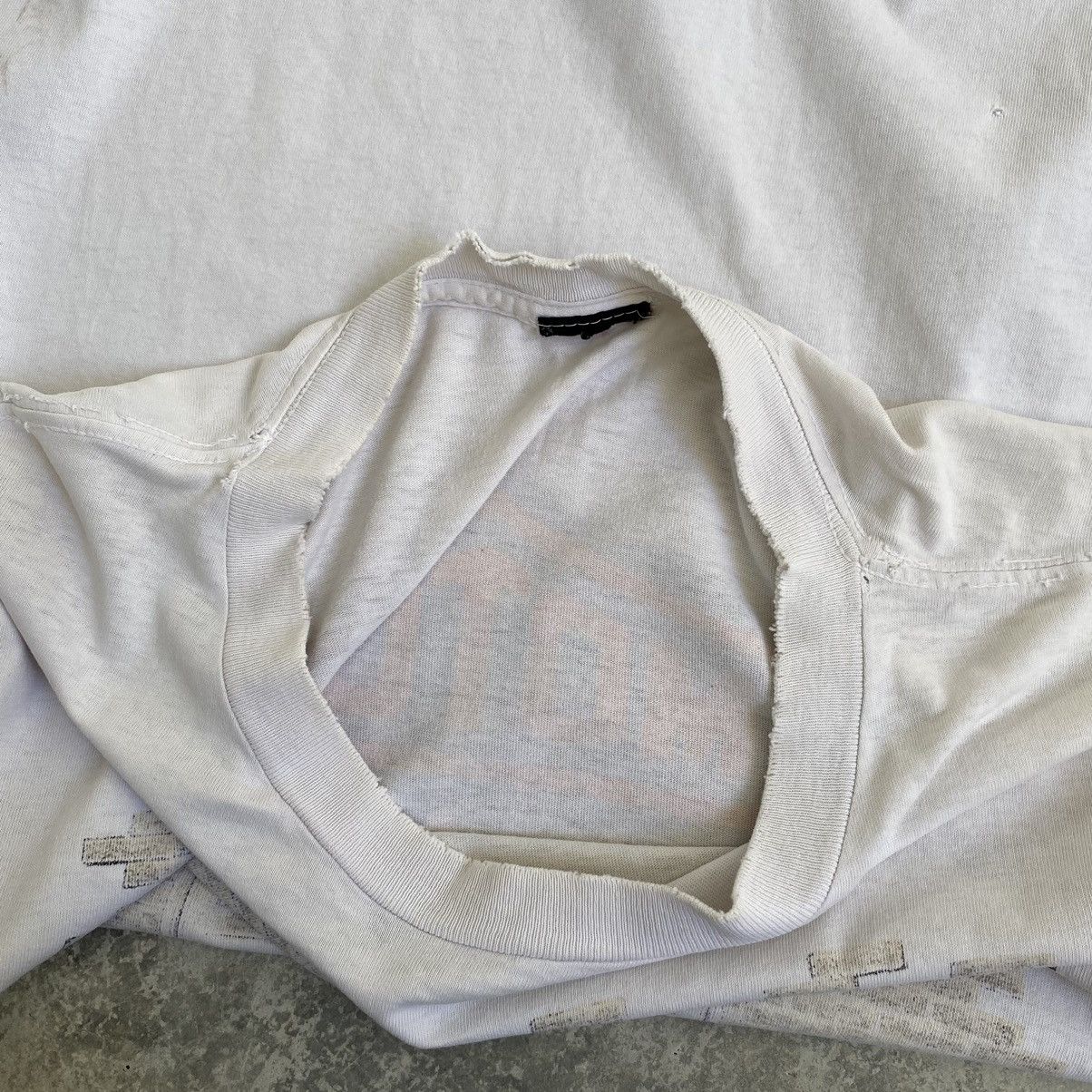 Harley Davidson Vintage 90’s Harley Davidson Faded Dirty Trashed T-Shirt Size US L / EU 52-54 / 3 - 17 Thumbnail