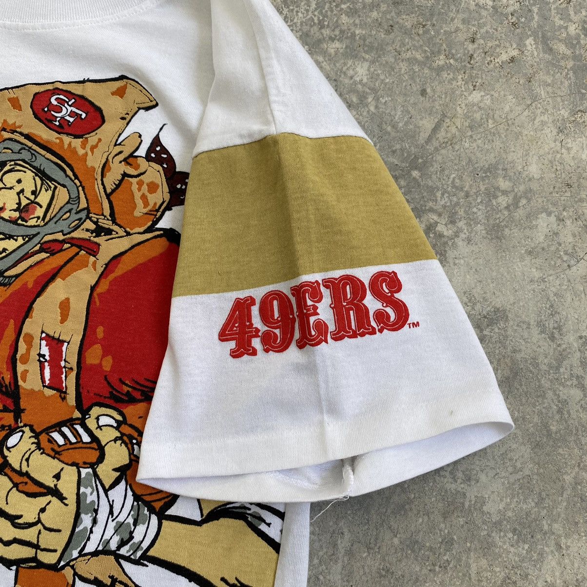 NFL Vintage 80’s San Francisco 49ers OG Boxy Cropped T-Shirt Size US M / EU 48-50 / 2 - 7 Thumbnail