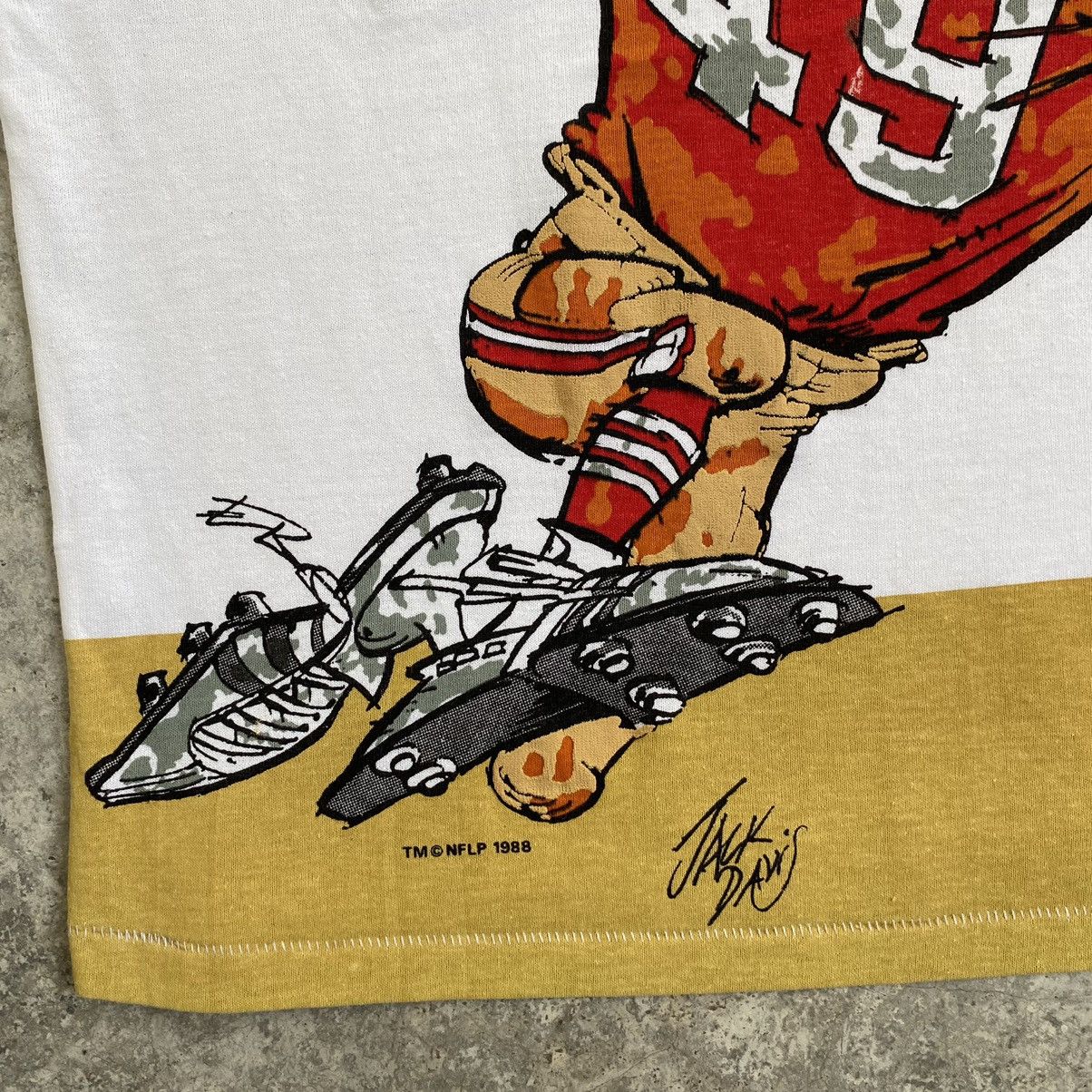 NFL Vintage 80’s San Francisco 49ers OG Boxy Cropped T-Shirt Size US M / EU 48-50 / 2 - 6 Thumbnail