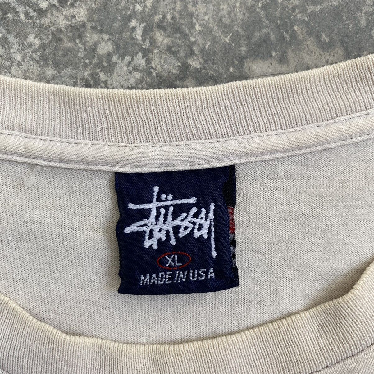 Stussy Vintage 90’s Stussy Airbrush Graphic T-Shirt Size US XL / EU 56 / 4 - 14 Thumbnail