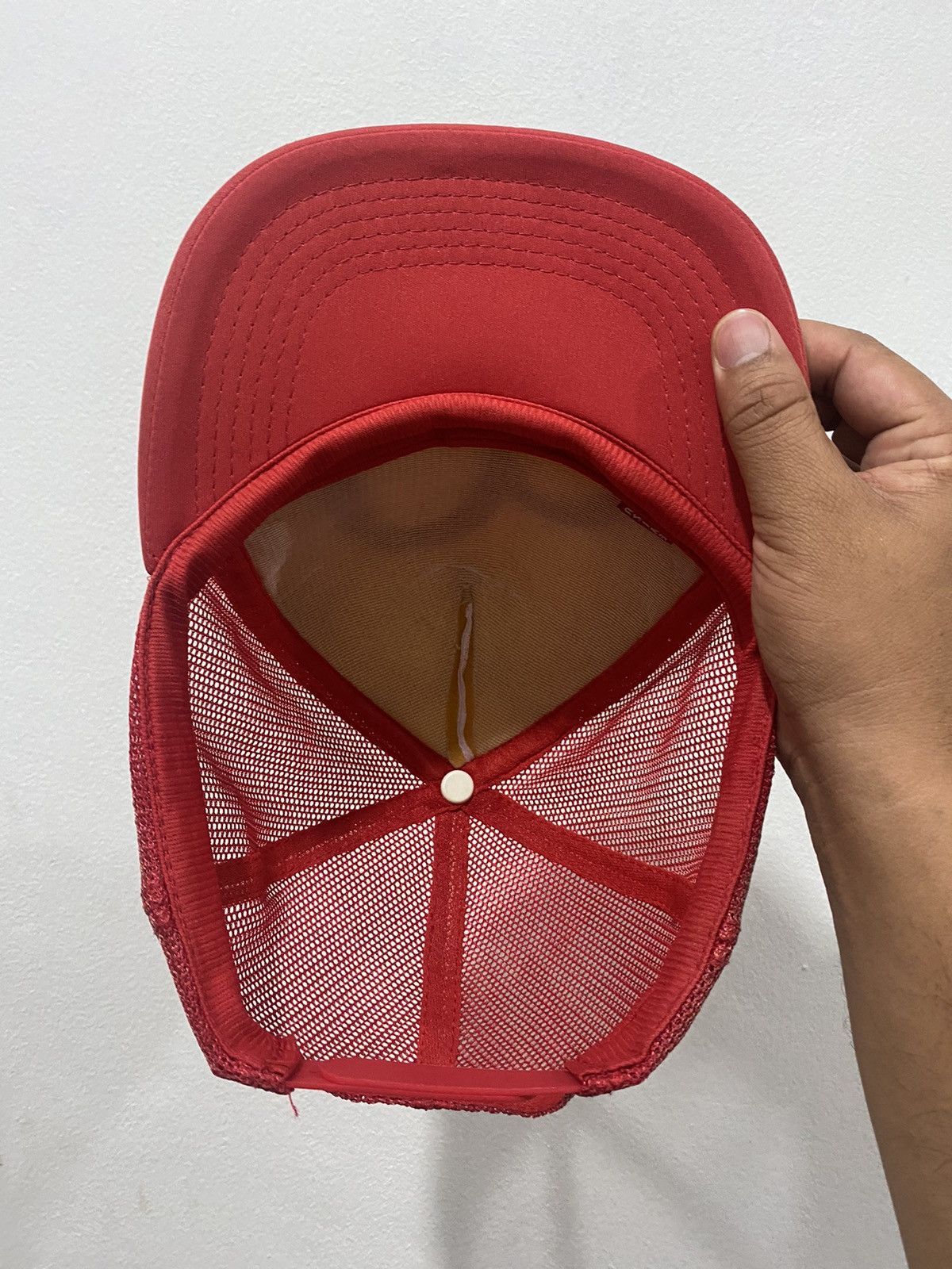 Evisu Vintage Distress Evisu Logo Trucked Hat Size ONE SIZE - 7 Thumbnail
