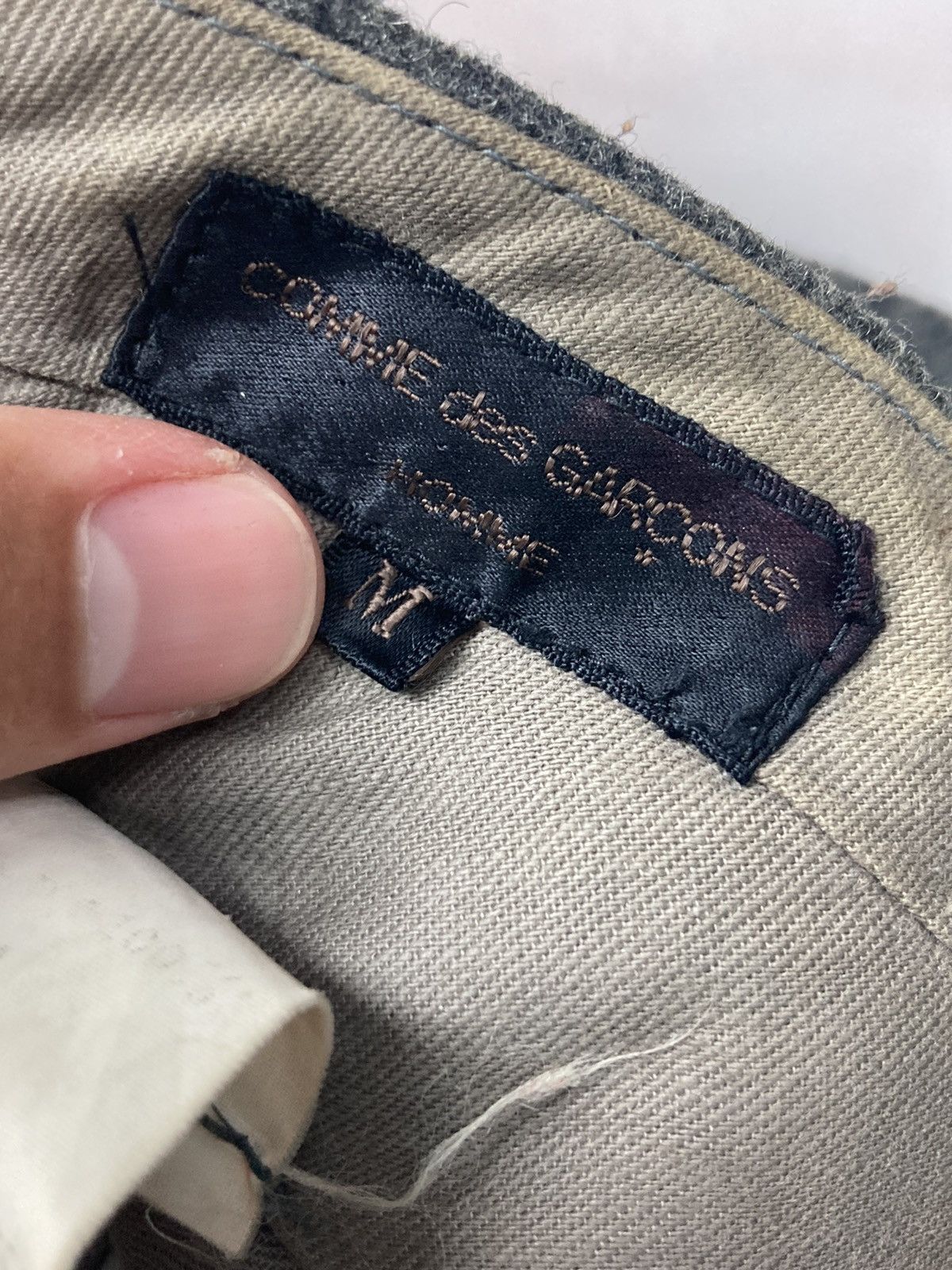 Comme des Garcons × Designer × Vintage VINTAGE CDG HOMME TROUSERS PANTS Size US 28 / EU 44 - 6 Thumbnail