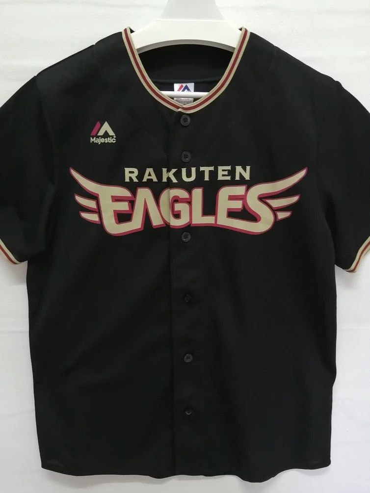 Majestic RAKUTEN EAGLES by Majestic Baseball Jersey Size US M / EU 48-50 / 2 - 2 Thumbnail