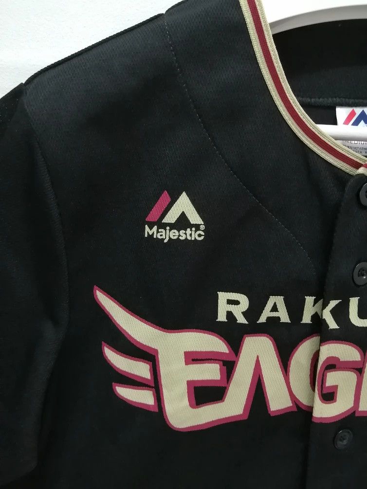 Majestic RAKUTEN EAGLES by Majestic Baseball Jersey Size US M / EU 48-50 / 2 - 4 Thumbnail