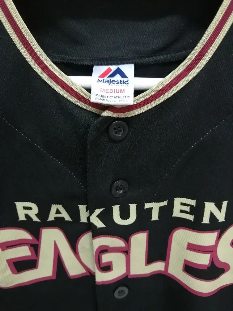 Majestic RAKUTEN EAGLES by Majestic Baseball Jersey Size US M / EU 48-50 / 2 - 5 Thumbnail