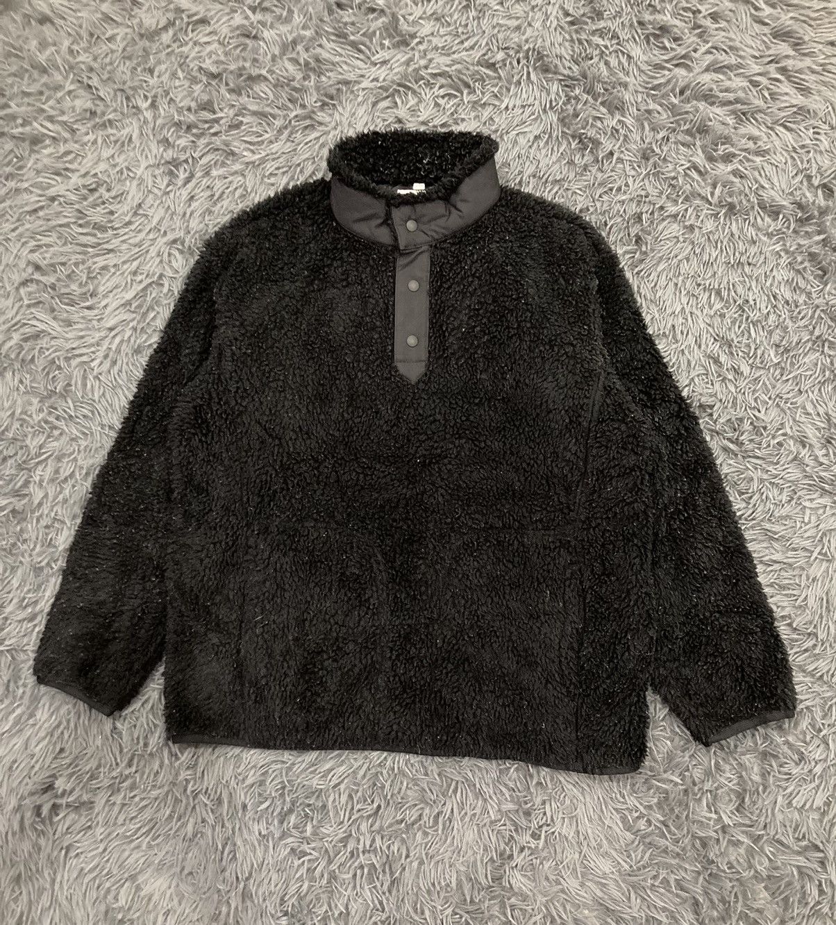 Uniqlo × White Mountaineering Uniqlo White Mountaineering Fleece Jacket Sweater Size US S / EU 44-46 / 1 - 1 Thumbnail