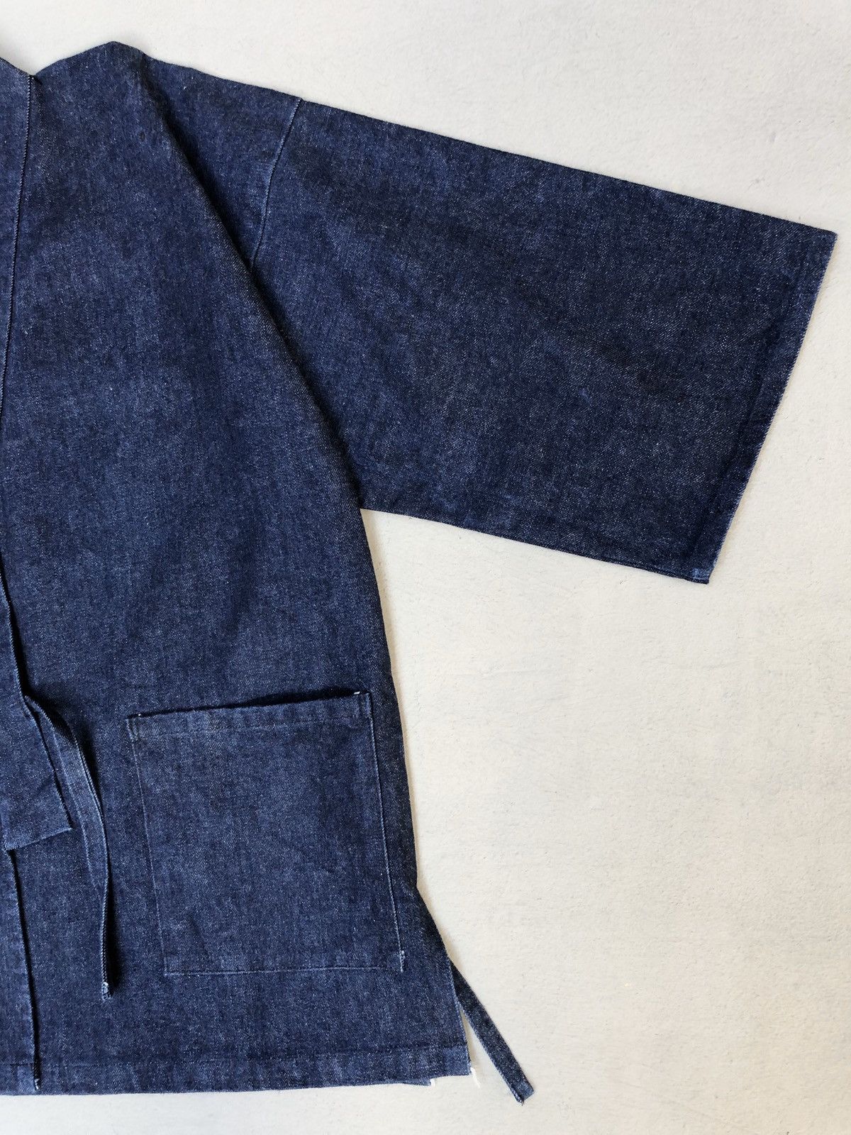 Japanese Brand Japanese Denim Selvedge Sanjuro Kimono Down Jacket Size US L / EU 52-54 / 3 - 5 Thumbnail
