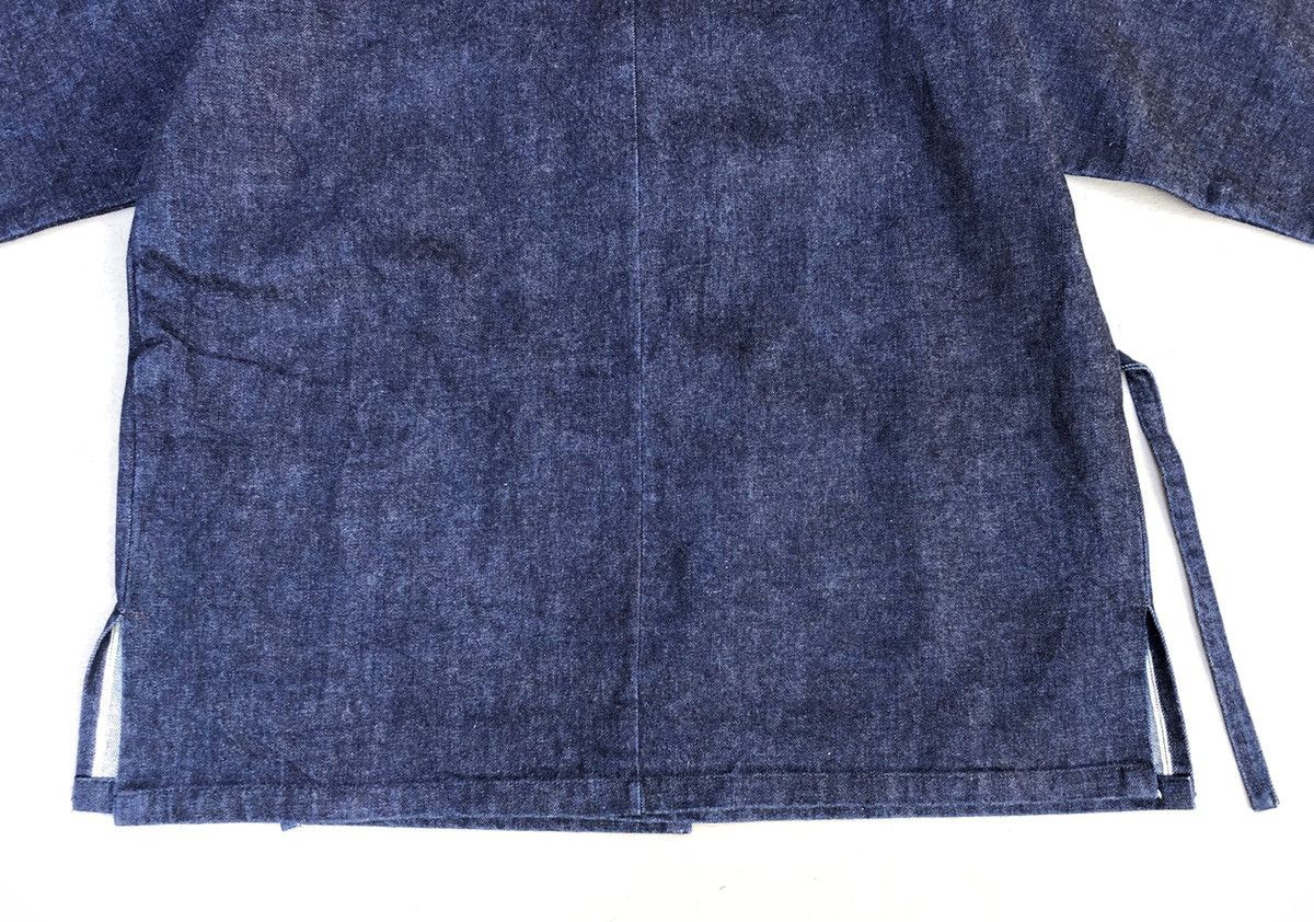 Japanese Brand Japanese Denim Selvedge Sanjuro Kimono Down Jacket Size US L / EU 52-54 / 3 - 10 Thumbnail