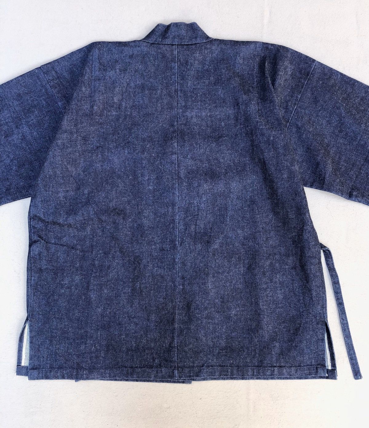 Japanese Brand Japanese Denim Selvedge Sanjuro Kimono Down Jacket Size US L / EU 52-54 / 3 - 8 Thumbnail