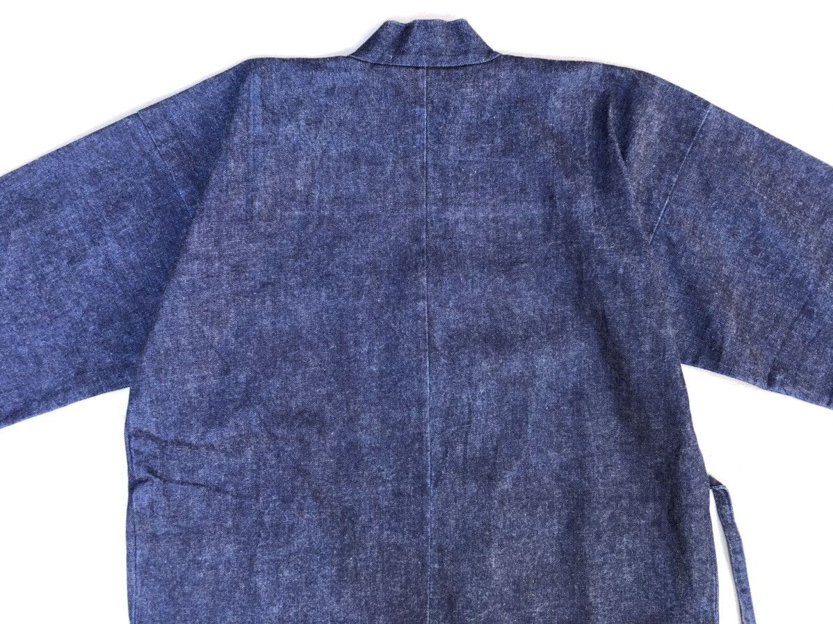 Japanese Brand Japanese Denim Selvedge Sanjuro Kimono Down Jacket Size US L / EU 52-54 / 3 - 9 Thumbnail