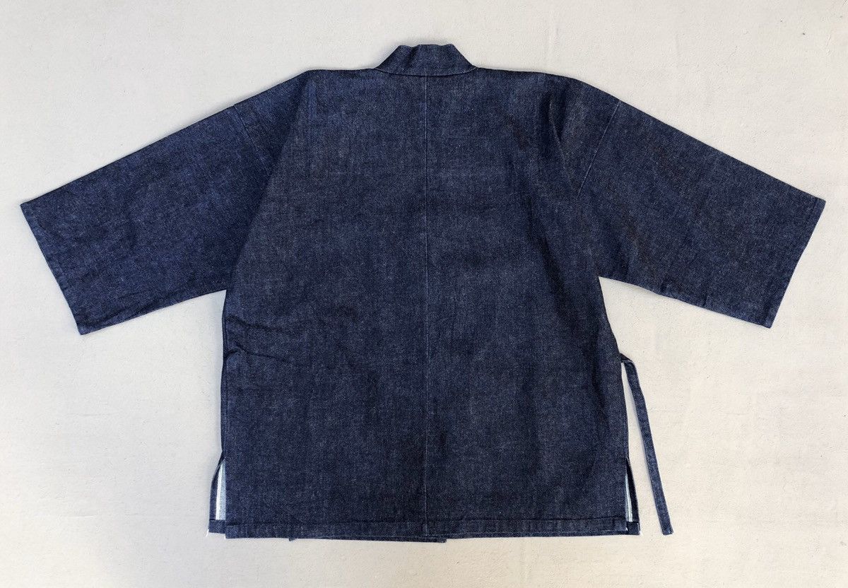 Japanese Brand Japanese Denim Selvedge Sanjuro Kimono Down Jacket Size US L / EU 52-54 / 3 - 7 Thumbnail
