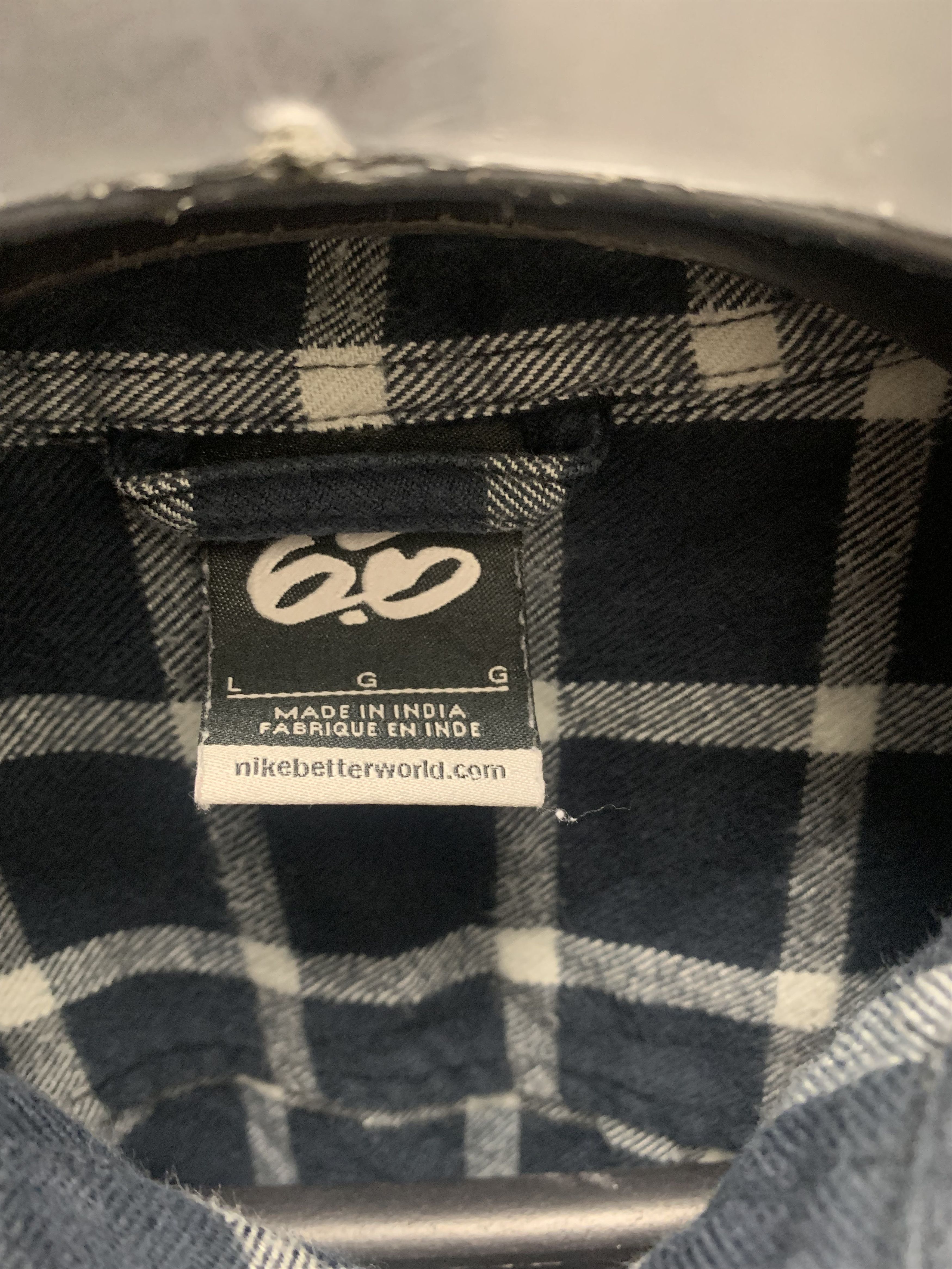 Nike Nike 6.0 flannel overshirt shirt L size vintage striped Size US L / EU 52-54 / 3 - 3 Thumbnail
