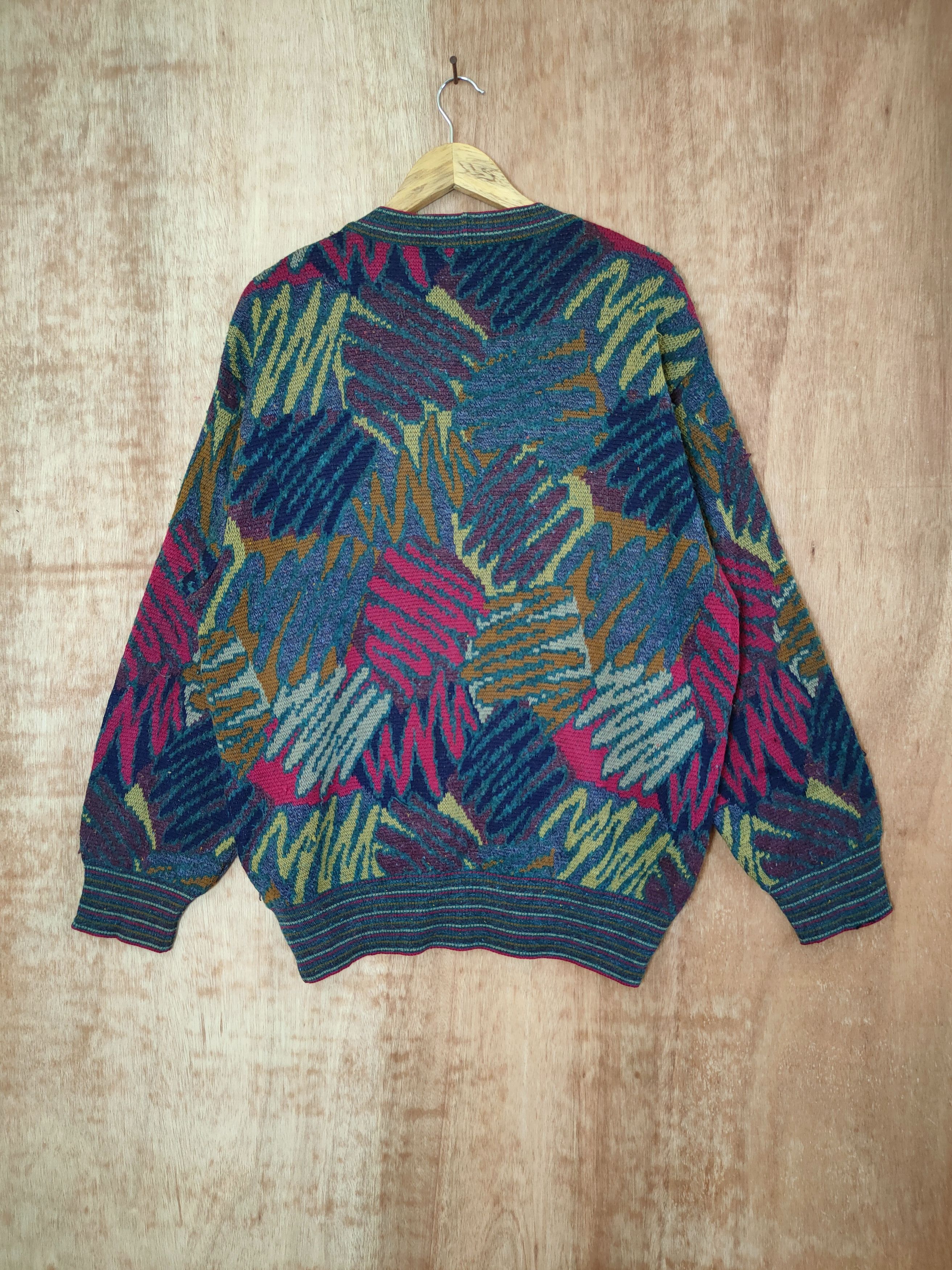 Missoni Missoni italy Color cable aran isle knitwear #46-432DL Size US L / EU 52-54 / 3 - 8 Thumbnail