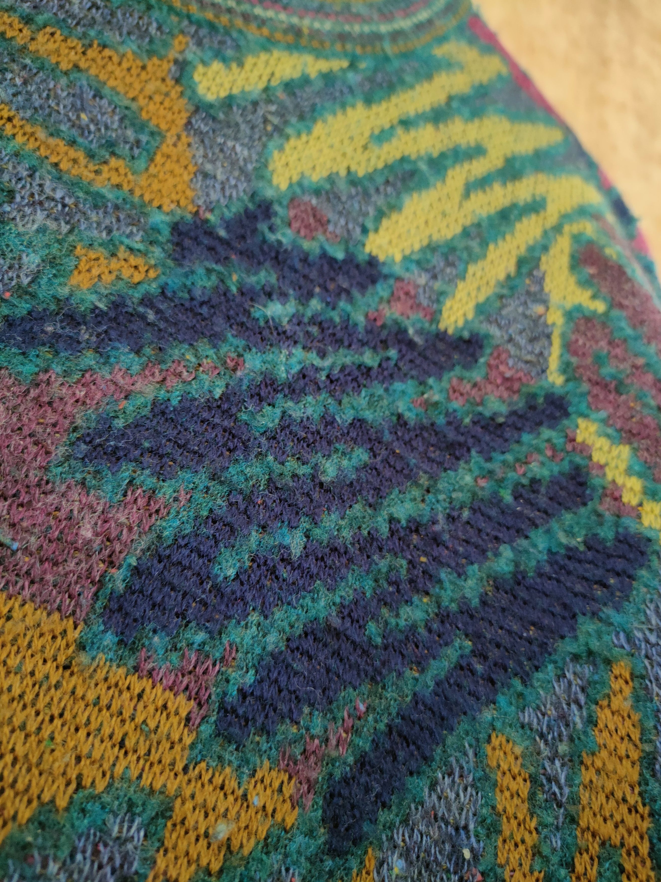Missoni Missoni italy Color cable aran isle knitwear #46-432DL Size US L / EU 52-54 / 3 - 6 Thumbnail