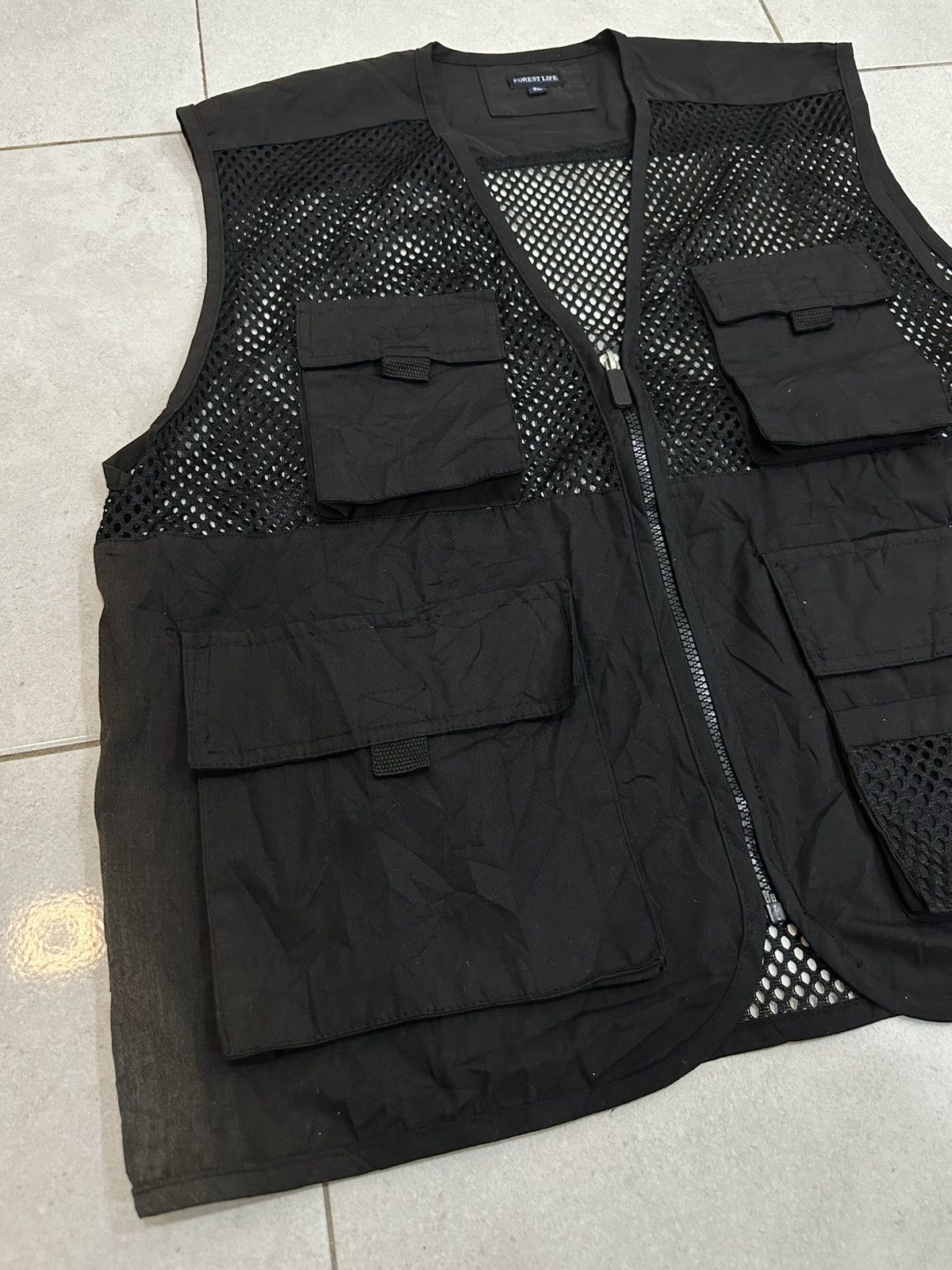 Japanese Brand Fishing Outdoor Multipocket Vest Jacket Size US XXL / EU 58 / 5 - 2 Thumbnail