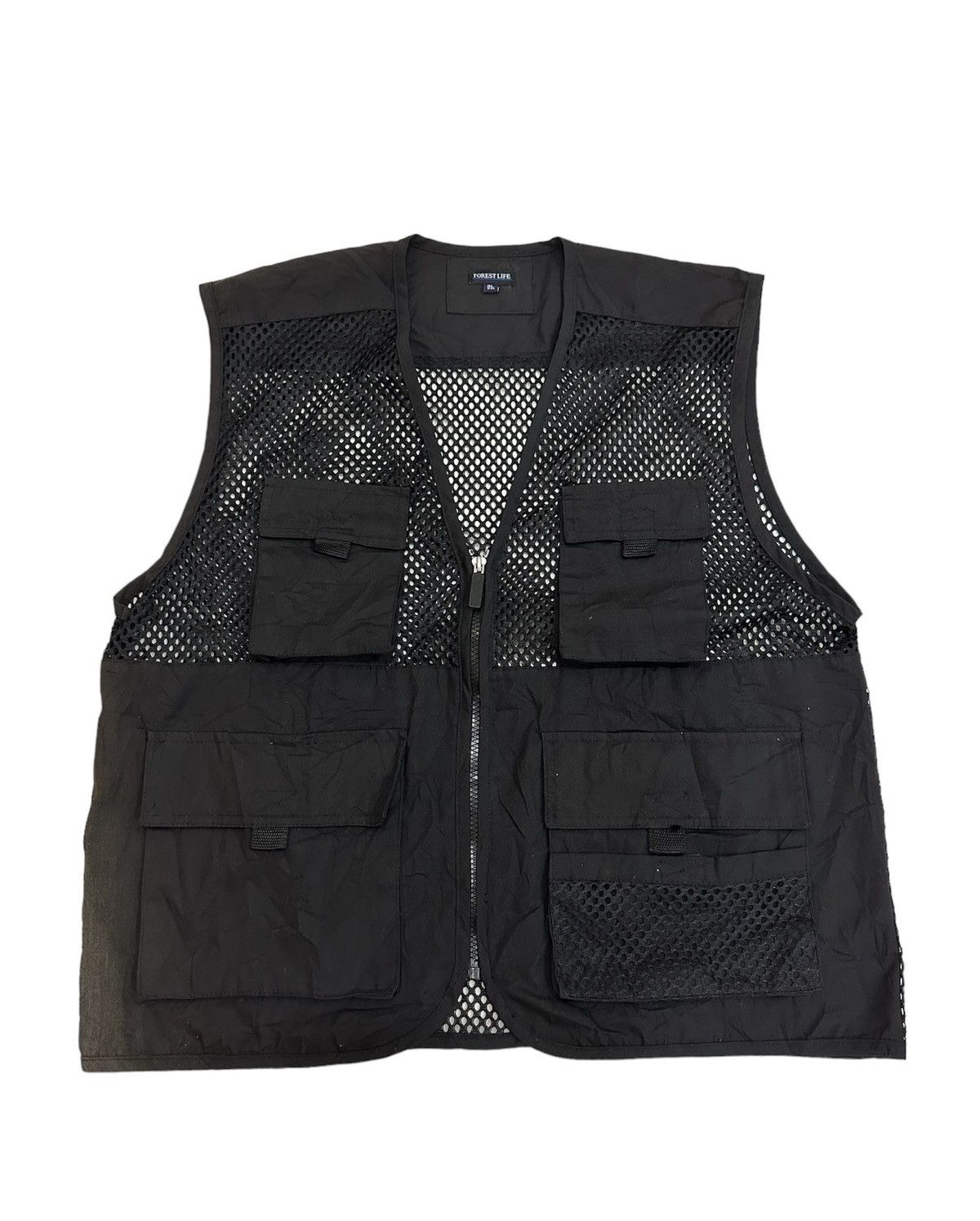 Japanese Brand Fishing Outdoor Multipocket Vest Jacket Size US XXL / EU 58 / 5 - 1 Thumbnail